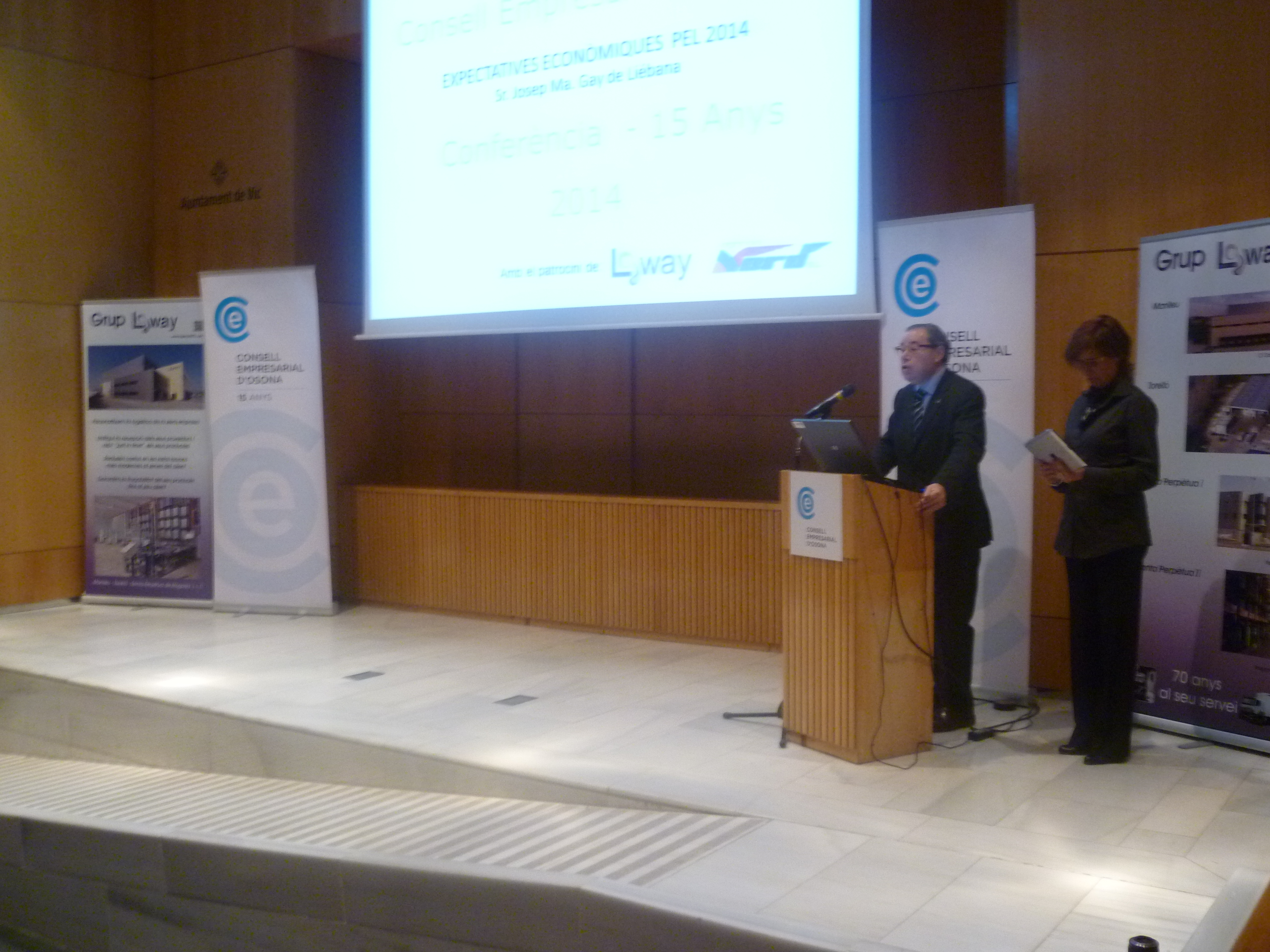 Josep M. Arimany,  regidor de Promoció Econòmica de l’Ajuntament de Vic