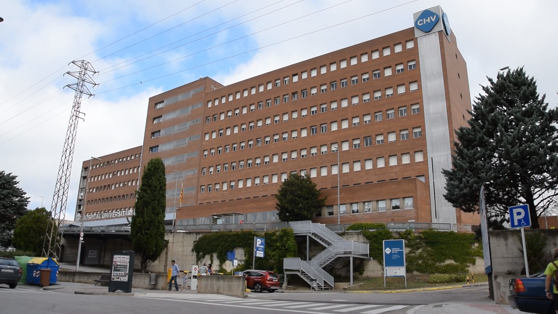 Aparcament de l'Hospital Universitari de Vic (HUV)