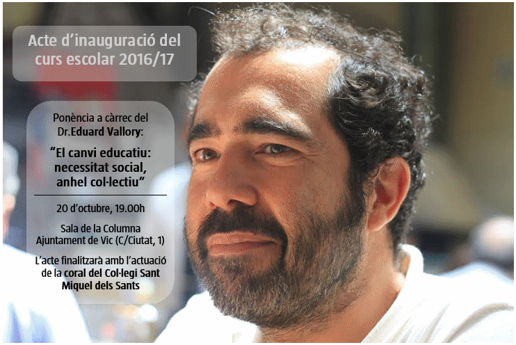 Inauguració del curs escolar 2016/17