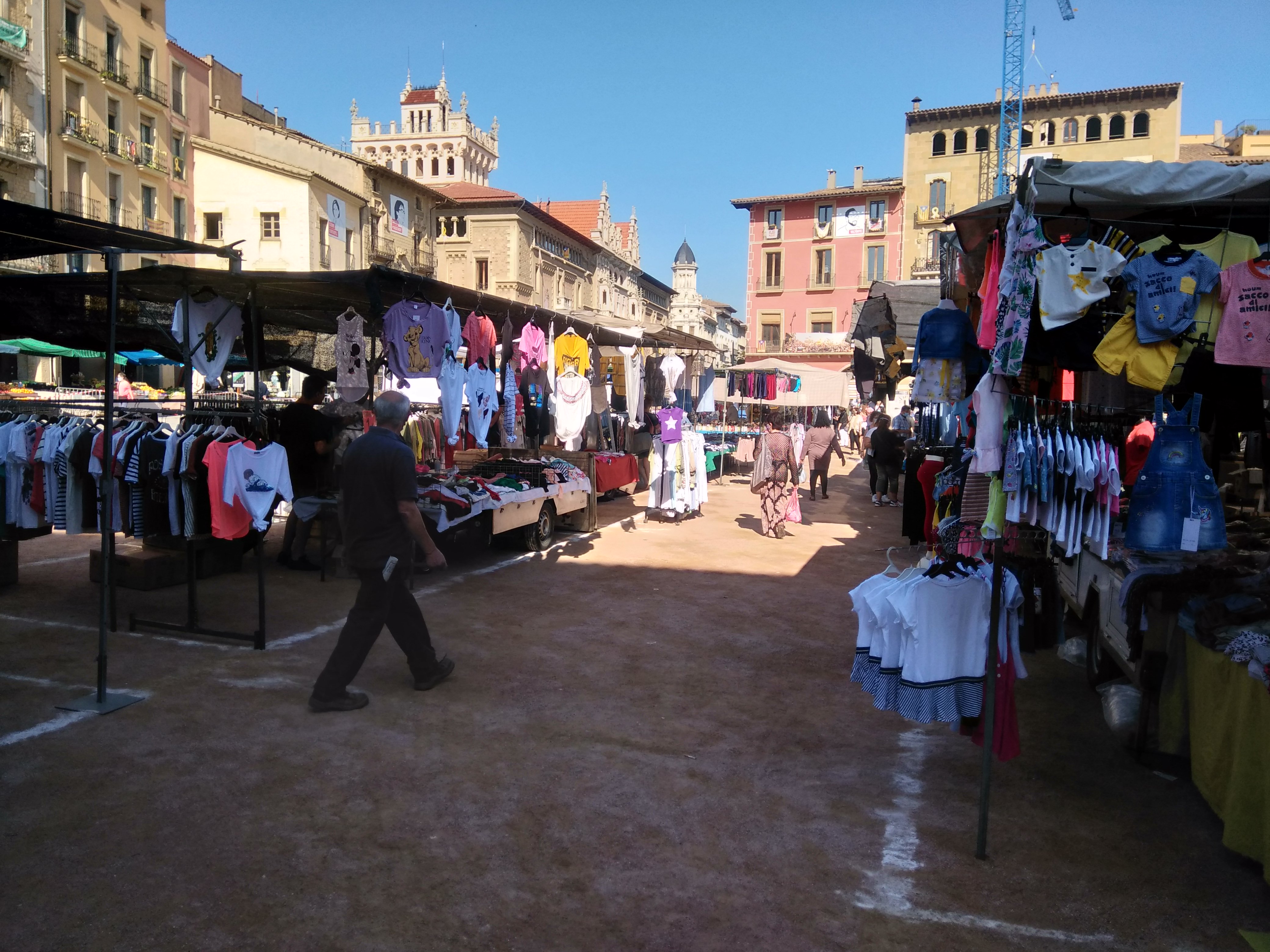 Mercat setmanal de Vic (imatge d'arxiu)