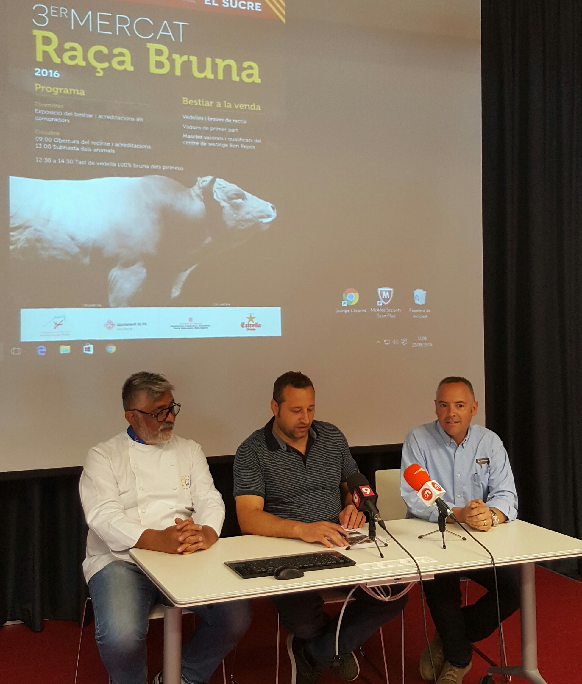 Fabià Contreras, Benjamí Dòniga i Martí Orriols