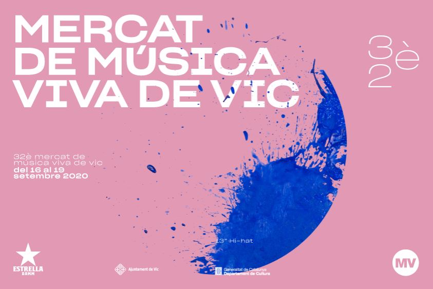 Cartell del Mercat de Música Viva de Vic 2020