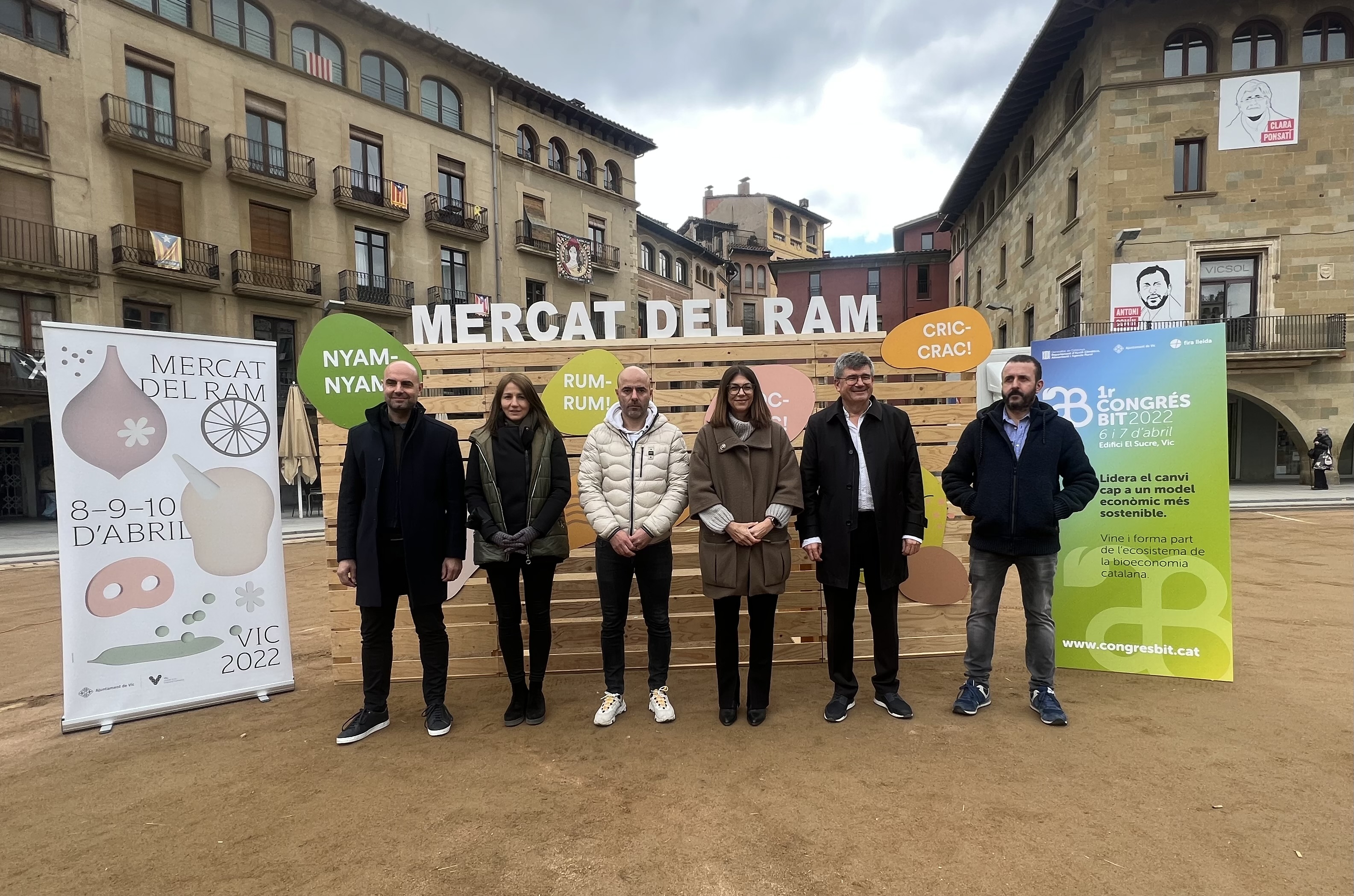 Albert Noguera, Bet Piella, Titi Roca, Carme Saez, Jaume Sió i Jordi Juanola