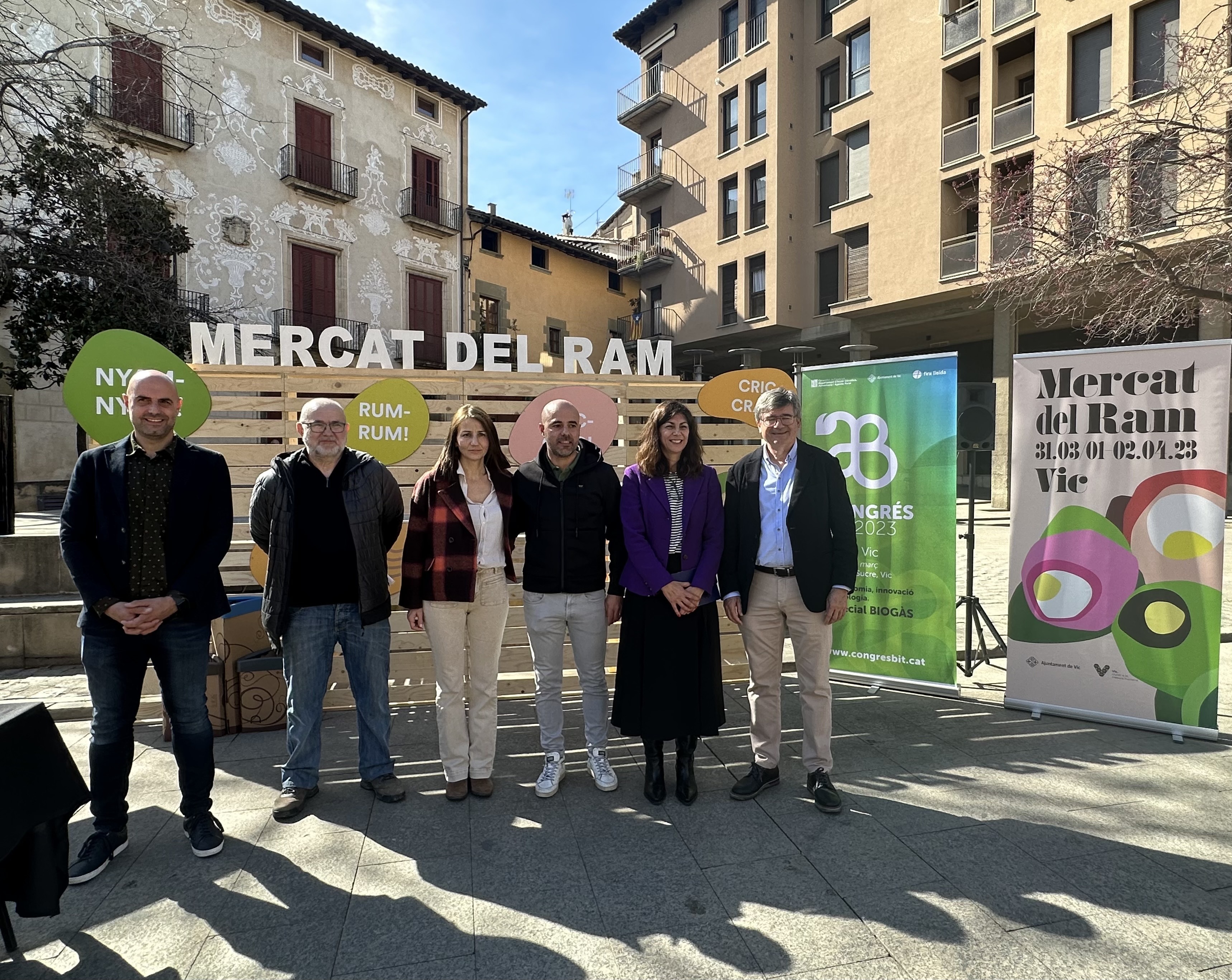 La nova edició del Mercat del Ram s’ha presentat avui a la Plaça del Carbó 