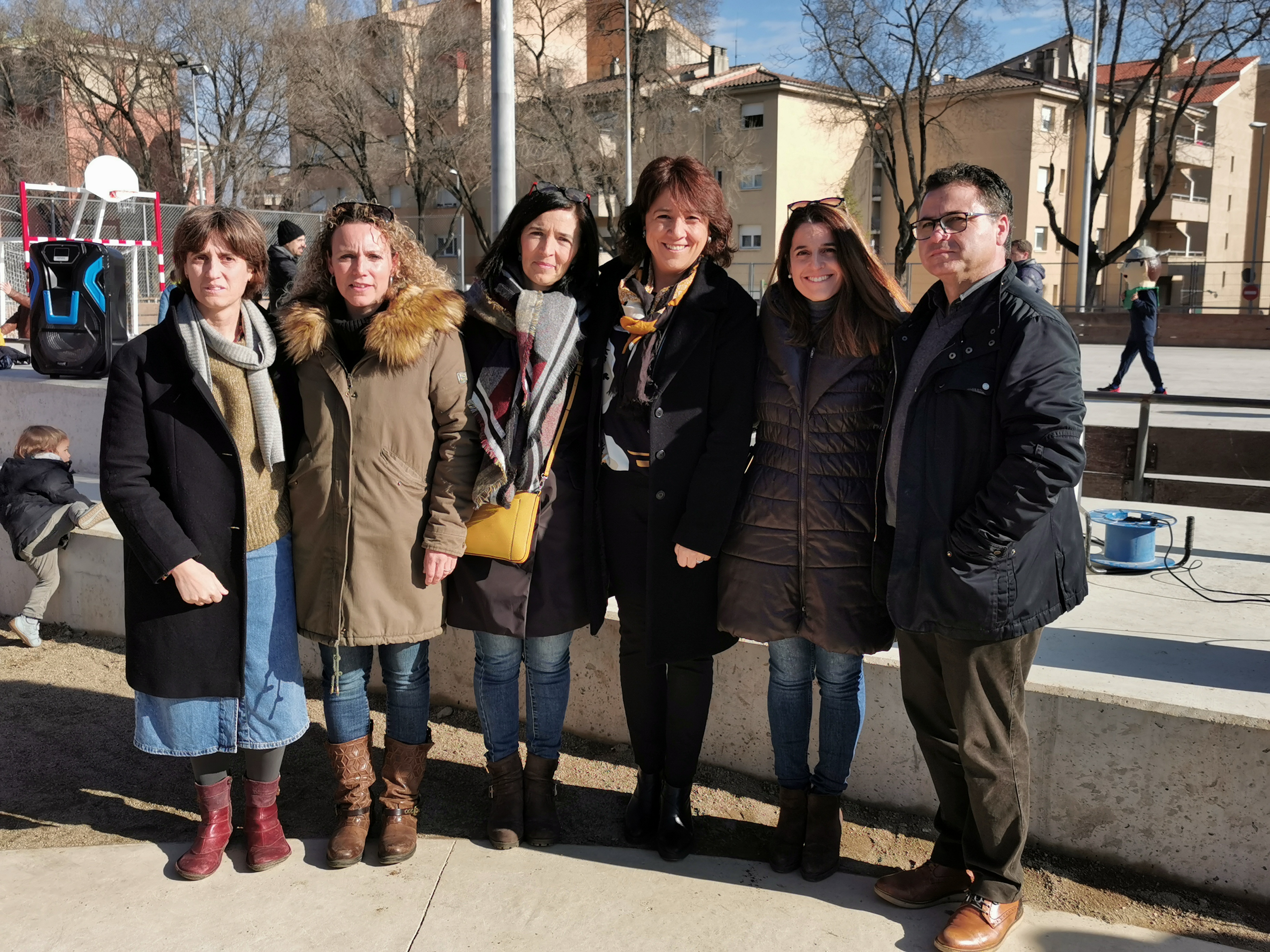 Isàvena Opisso, Anna Soler, Elisabet Franquesa, Anna erra, Marga Bayés i Joan Martos