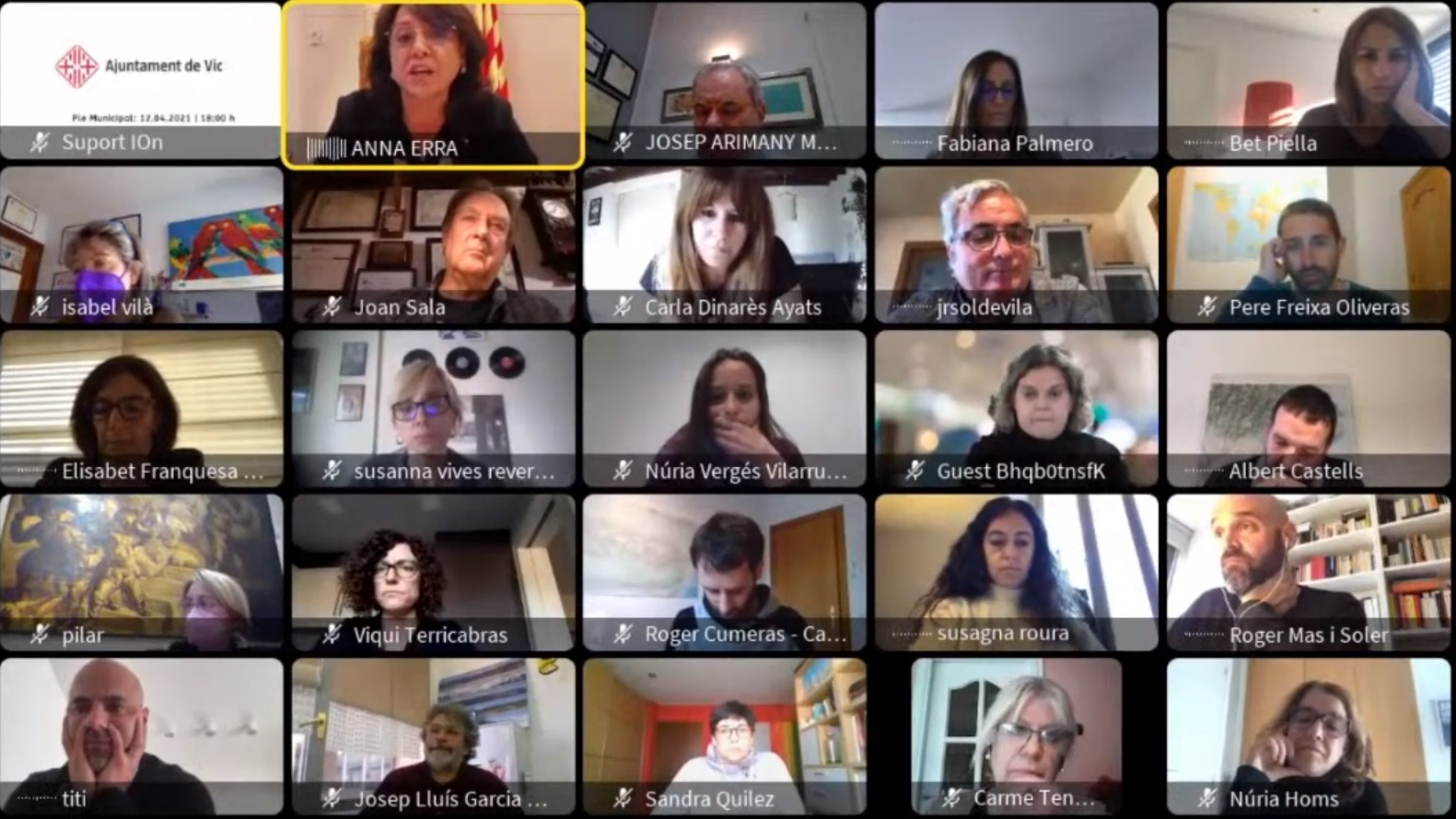 Ple telemàtic de Vic d’ahir 