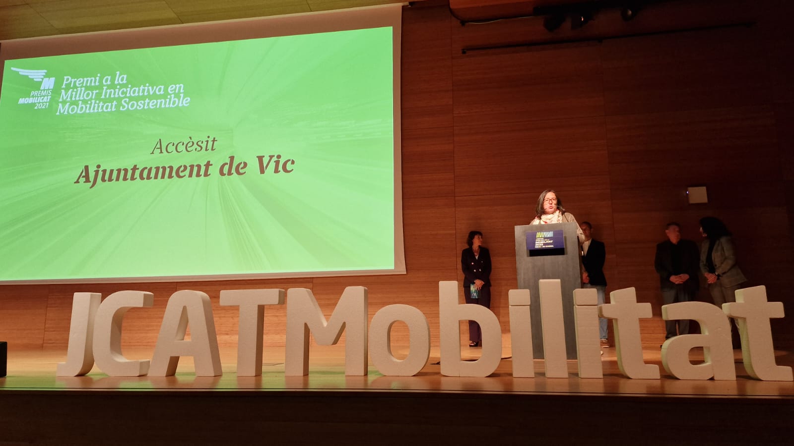 Joana Rodríguez als Premis Mobilicat