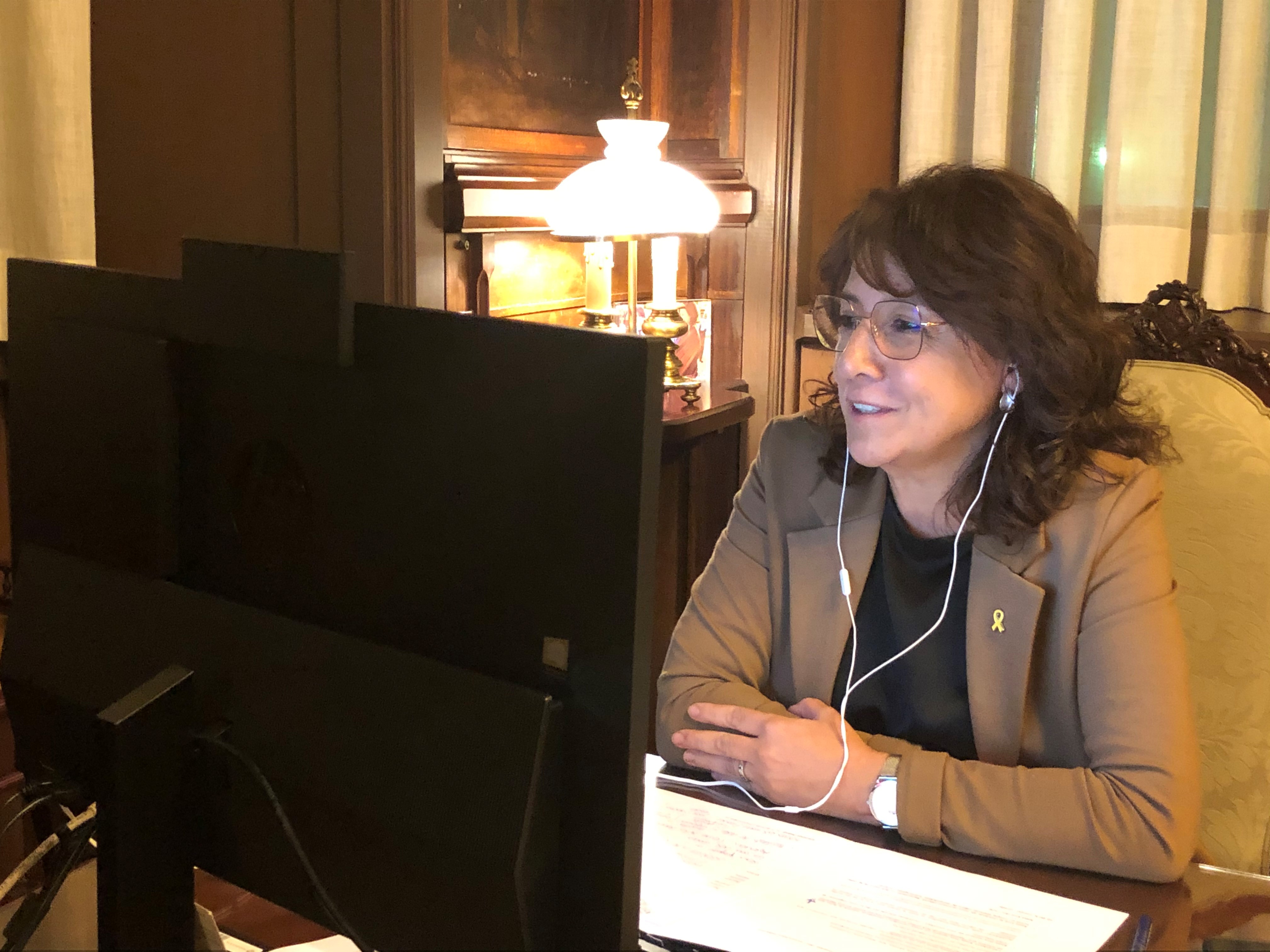 Anna Erra presideix la constitució del 22è consistori infantil