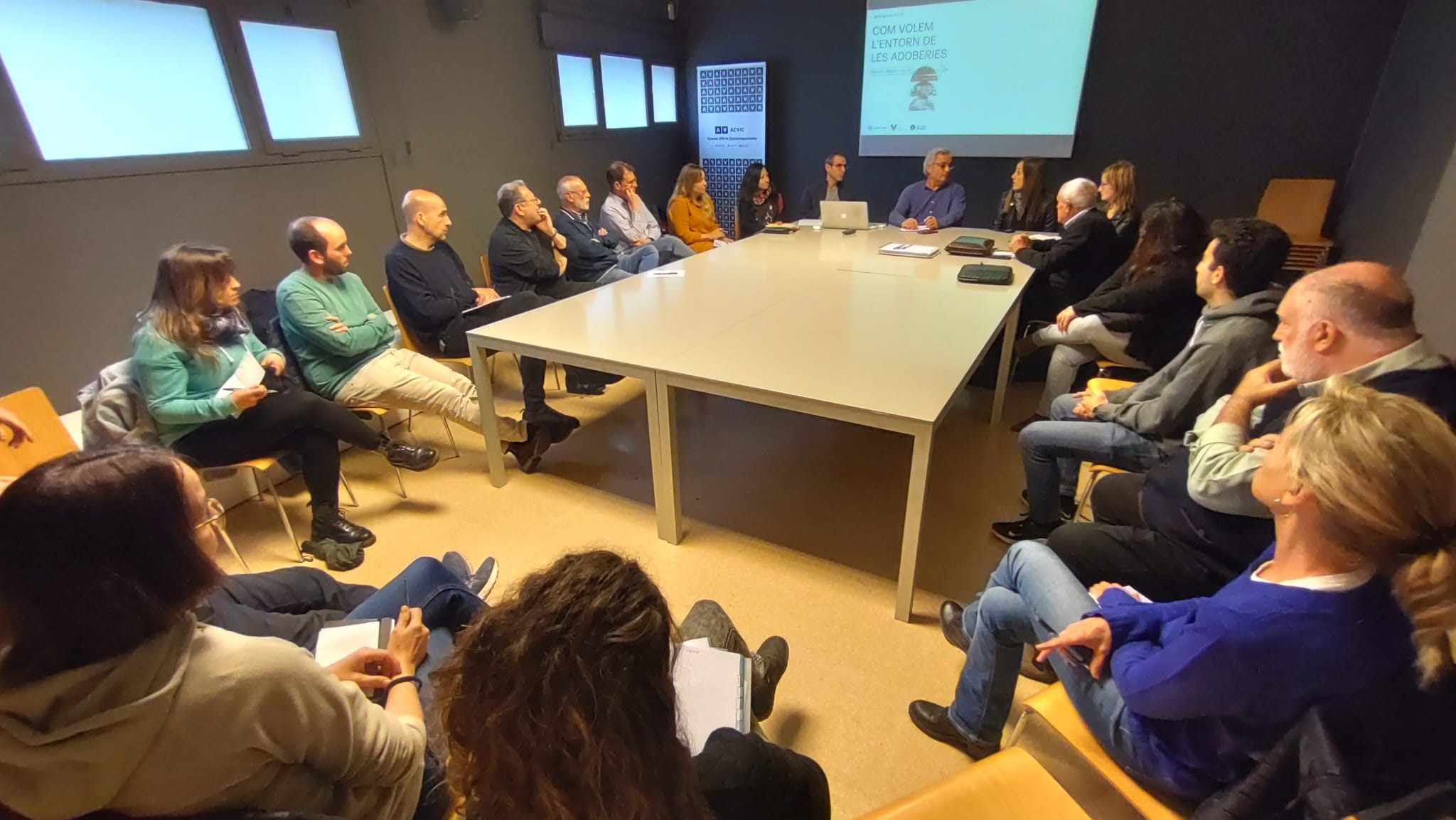 Constitució del grup motor de les Adoberies
