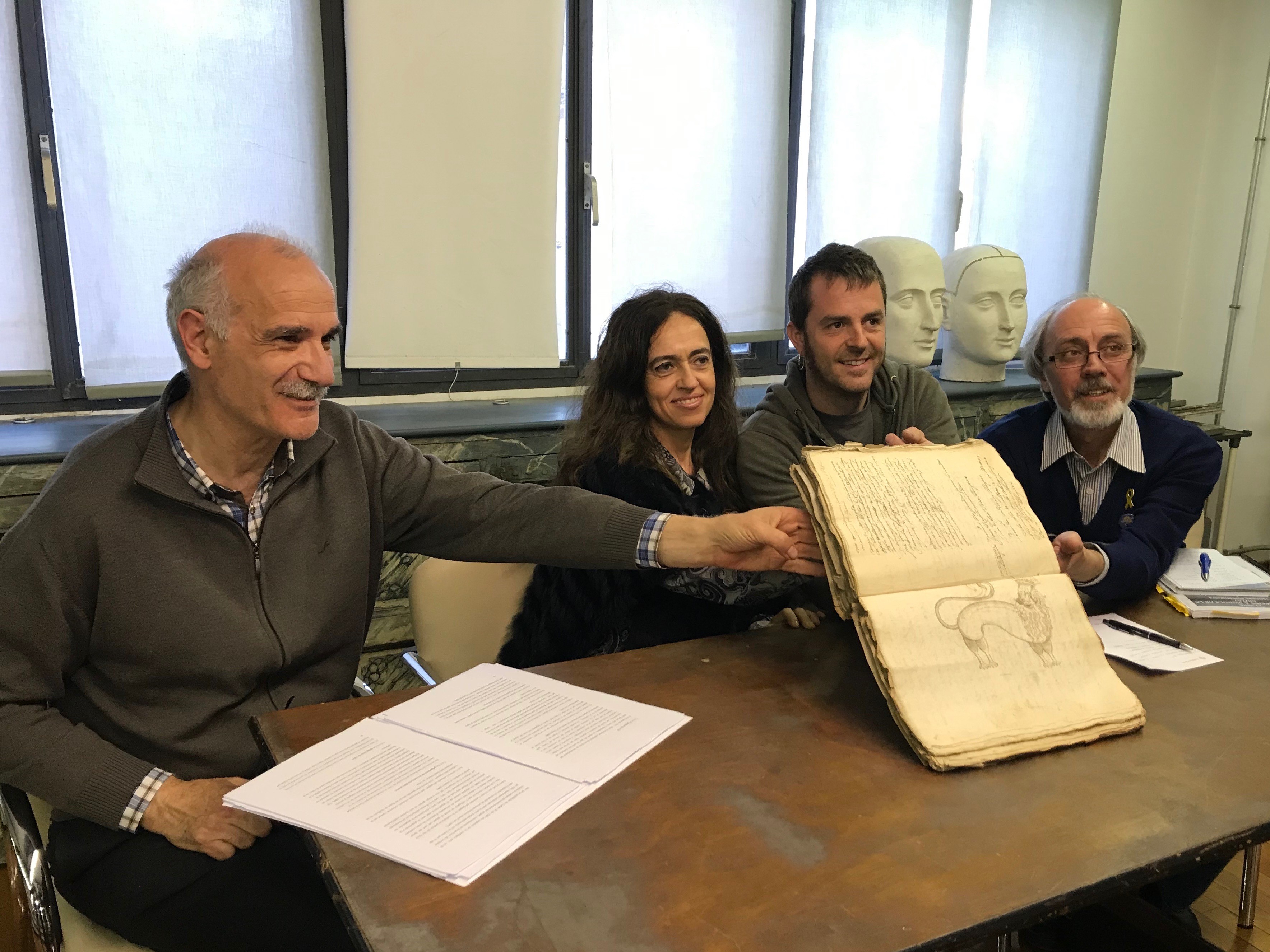 Francesc Rocafiguera, Susagna Roura, Rogeret Albert i Joan Miquel Merino