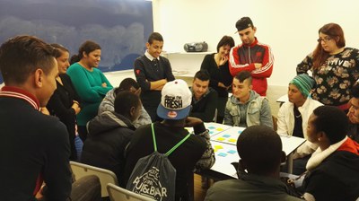 Una de les activitats programades per als joves .