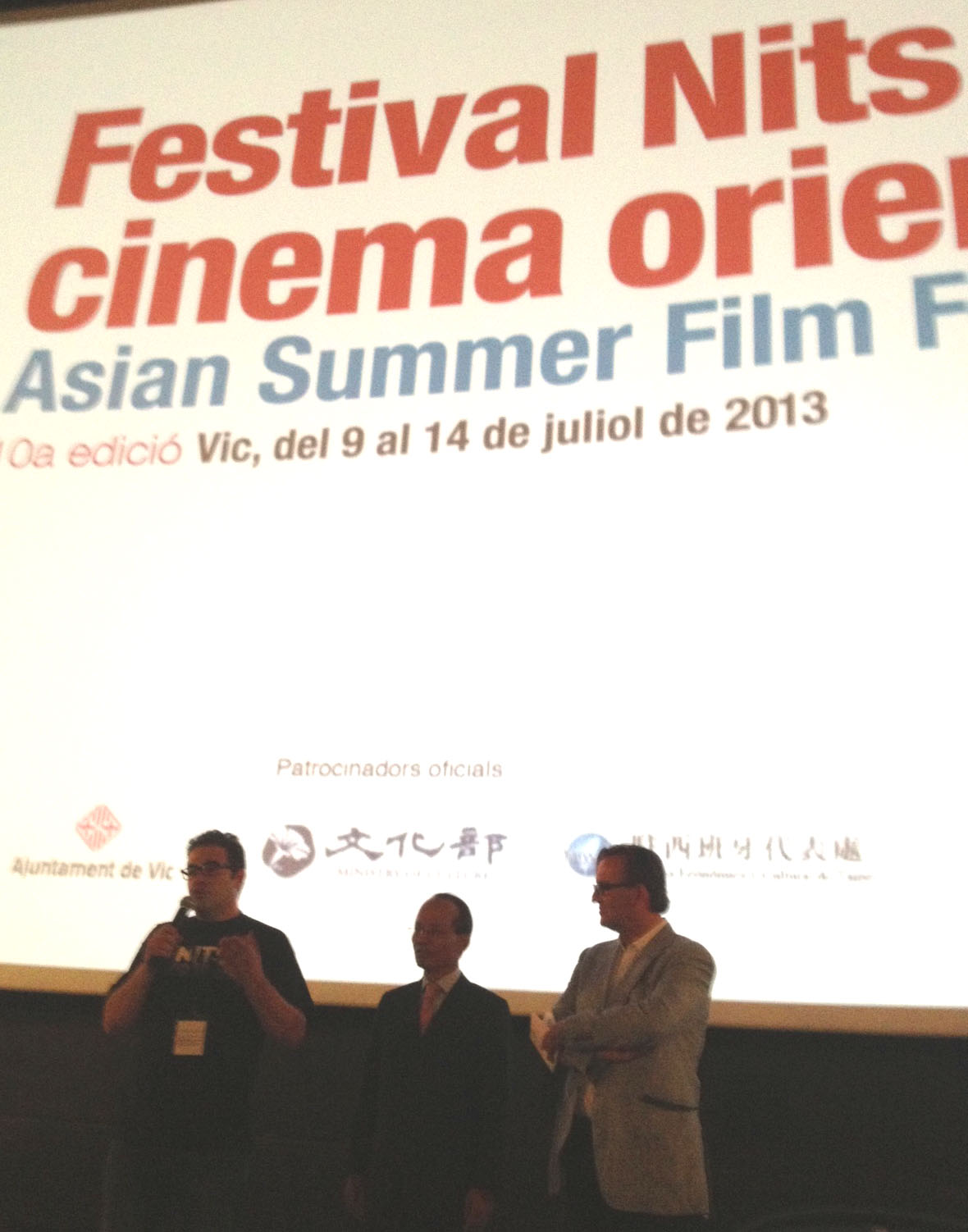 Quim Crusellas, Javier Ching-Shan Hou i Josep M. Vila d’Abadal