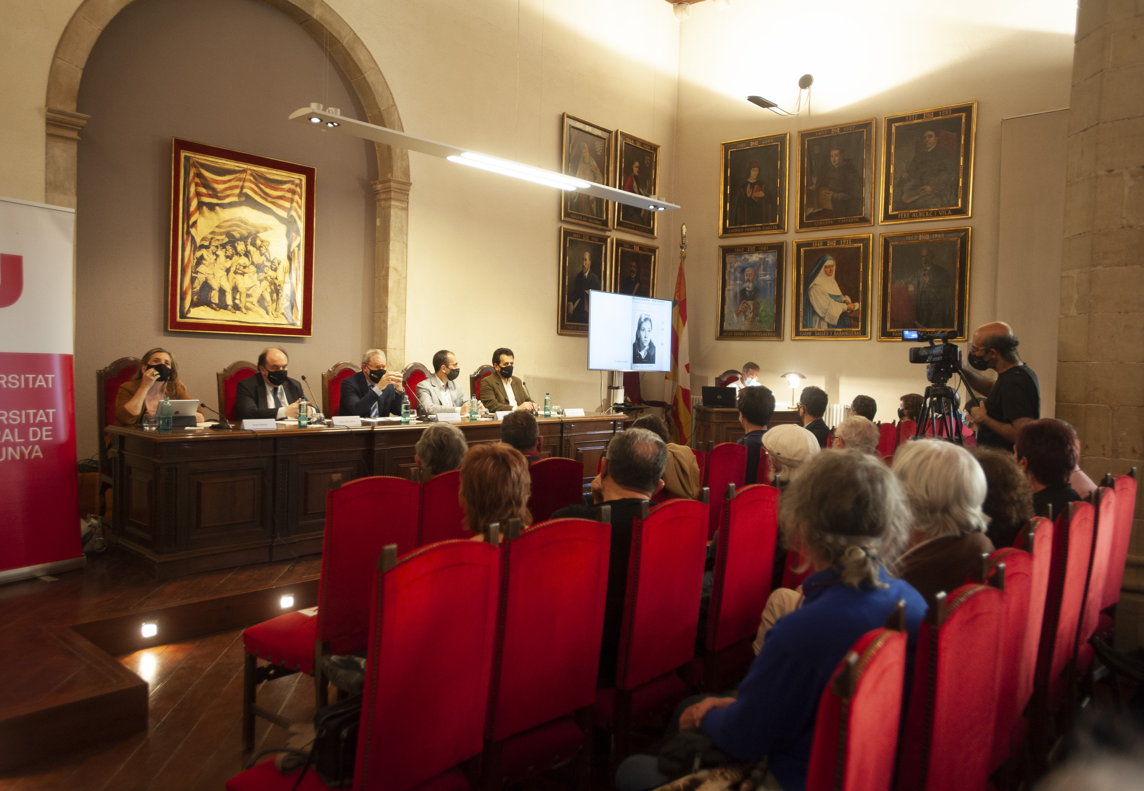 Isona Passola, Josep Eladi Baños, Josep Arimany, Josep Gili i Miquel Pérez
