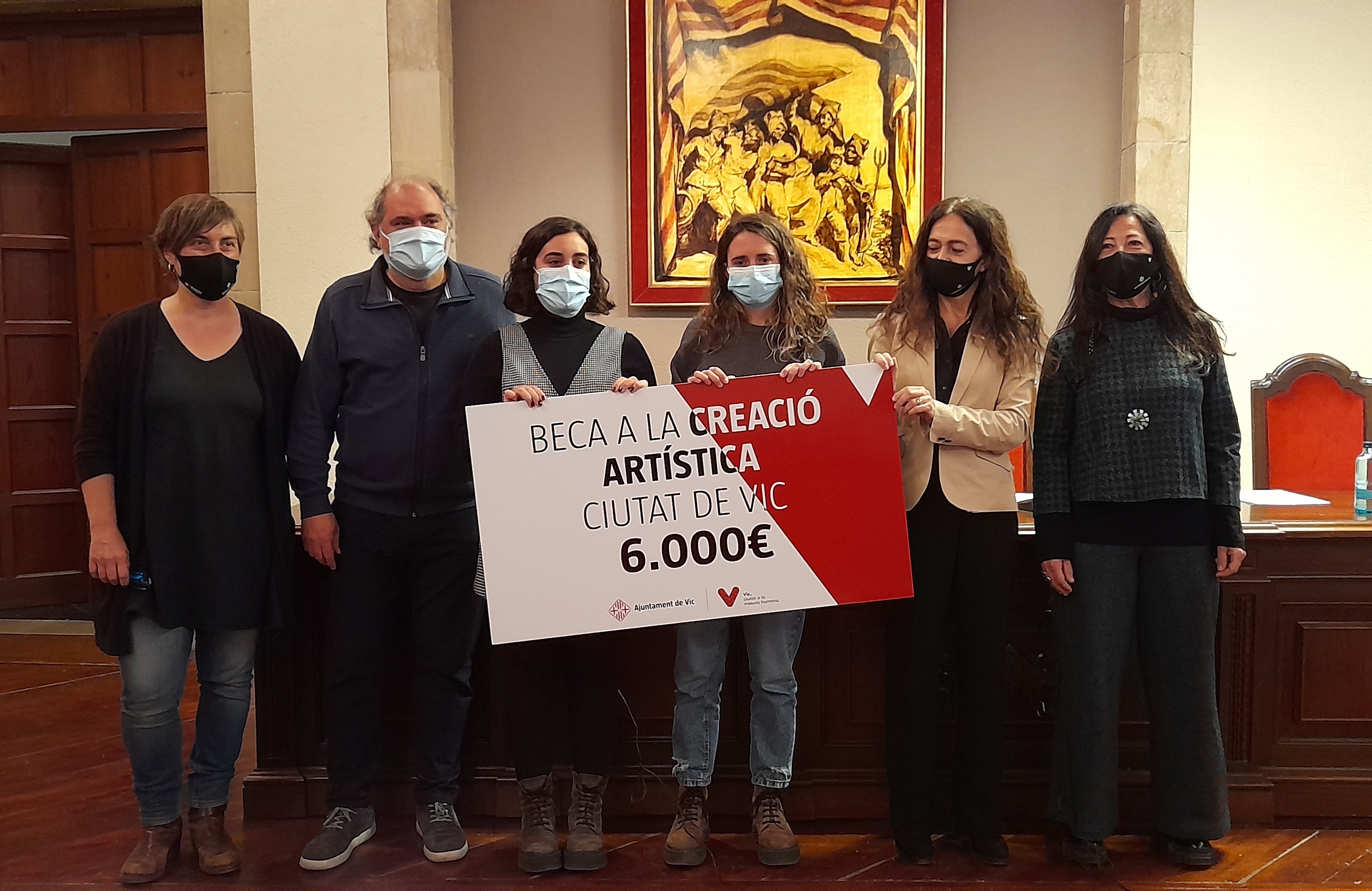Anna Campoy, Ramon Ferrer, Jasmina Masoliver, Mireia Bover, Susagna Roura i Fabiola Mora