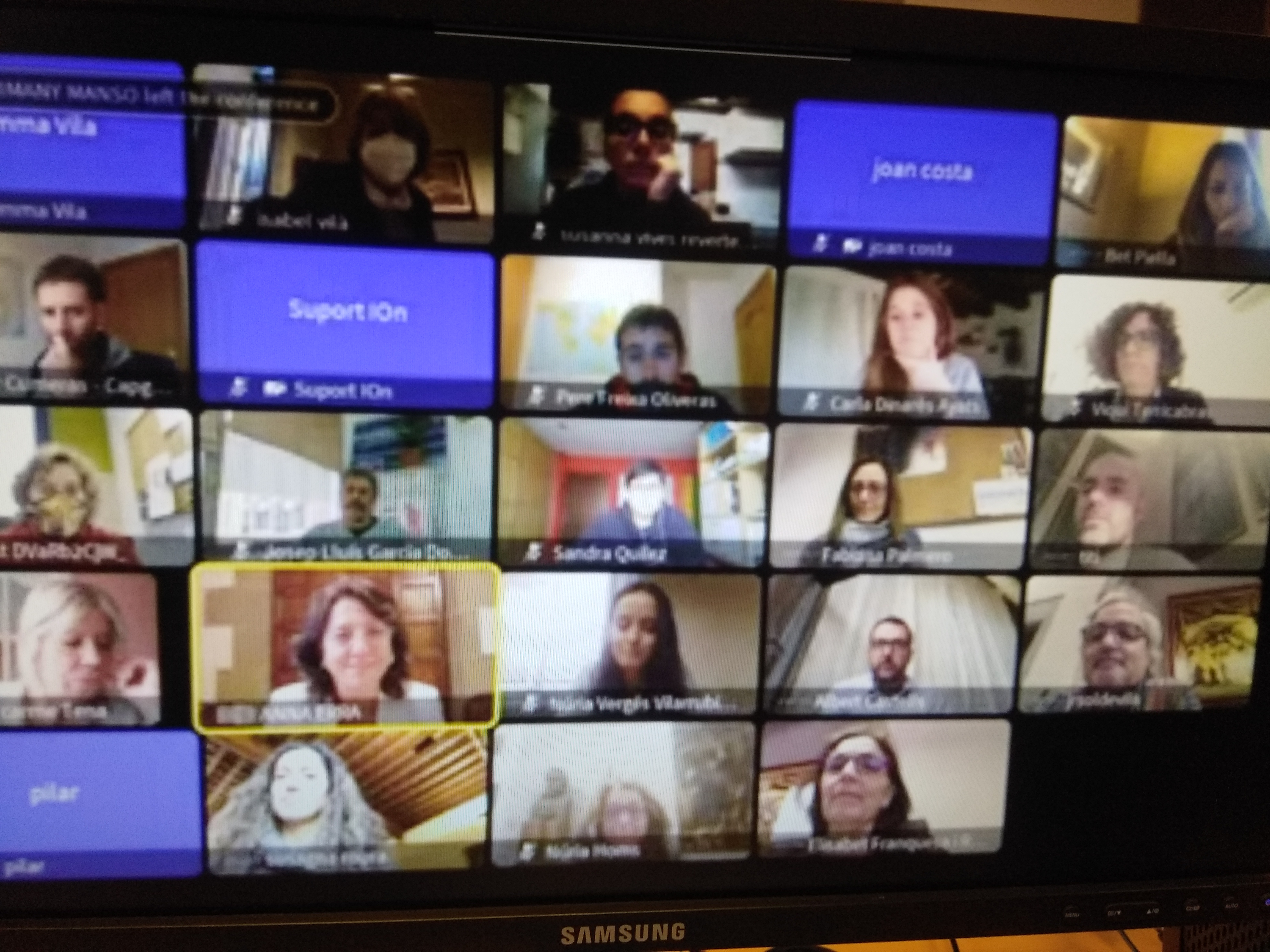 Ple extraordinari urgent i telemàtic d'aquest migdia'