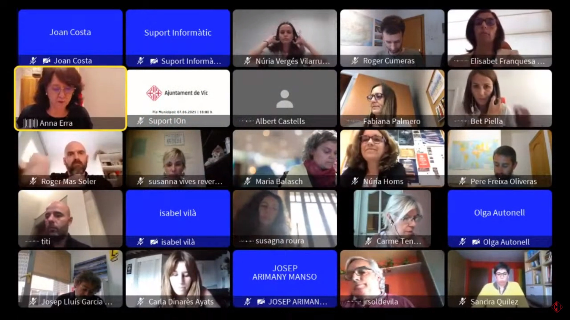Ple telemàtic de Vic d’ahir 