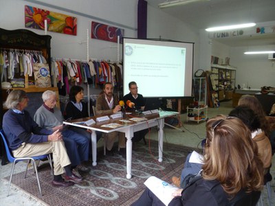 La presentació ha tingut lloc a l’Atelier, la botiga-taller de la Fundació Humanitària Dr Trueta  .