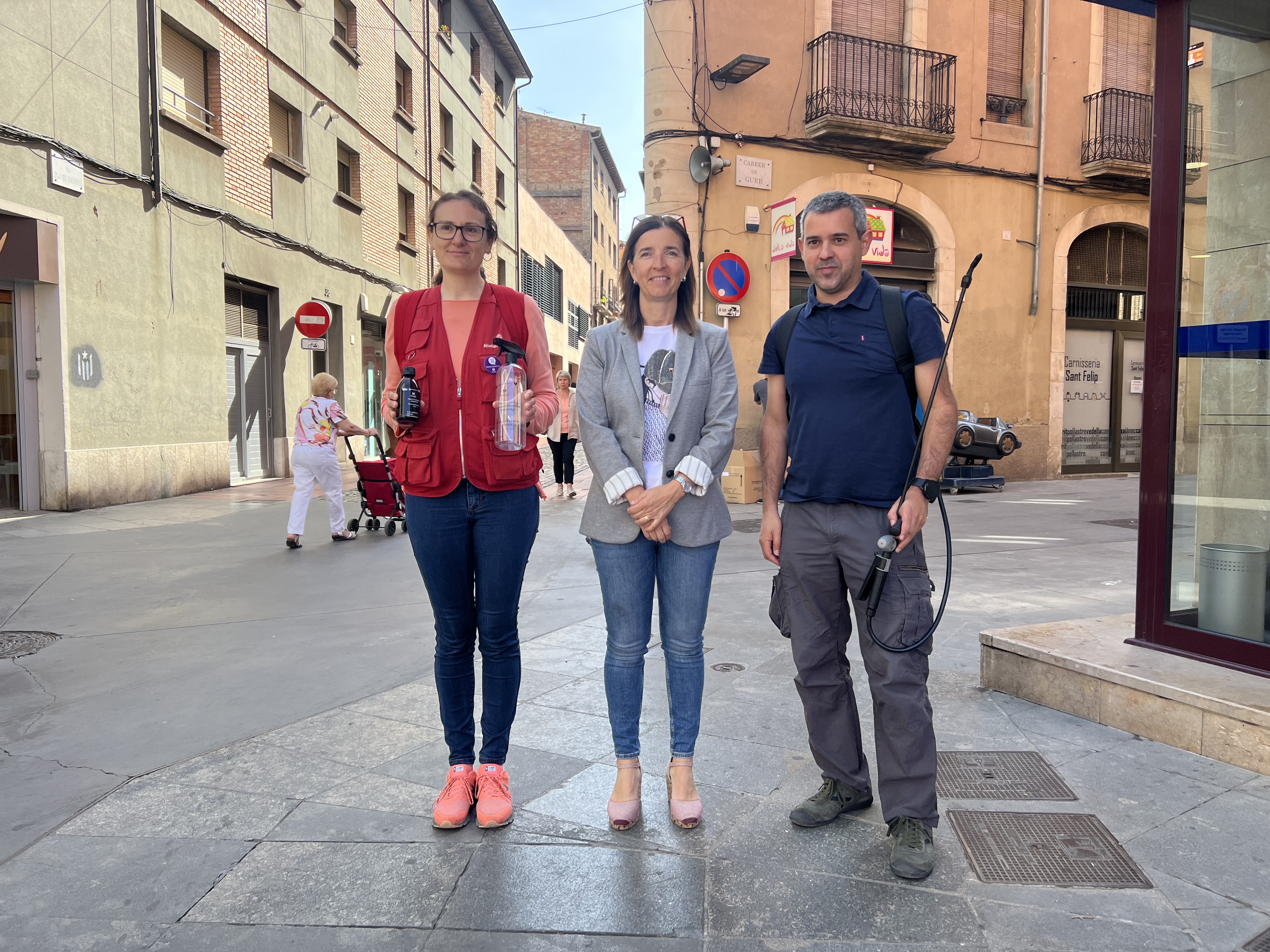Cristina Molas, Elisabet Franquesa i Oscar Ramírez