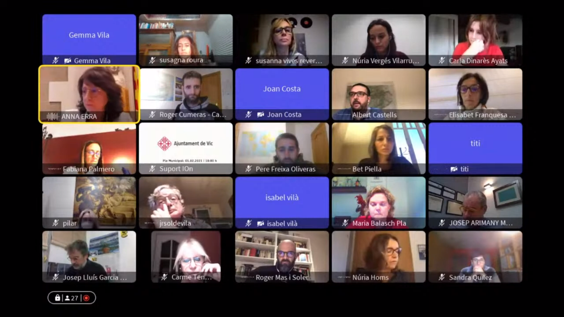 Ple telemàtic de Vic d’ahir 