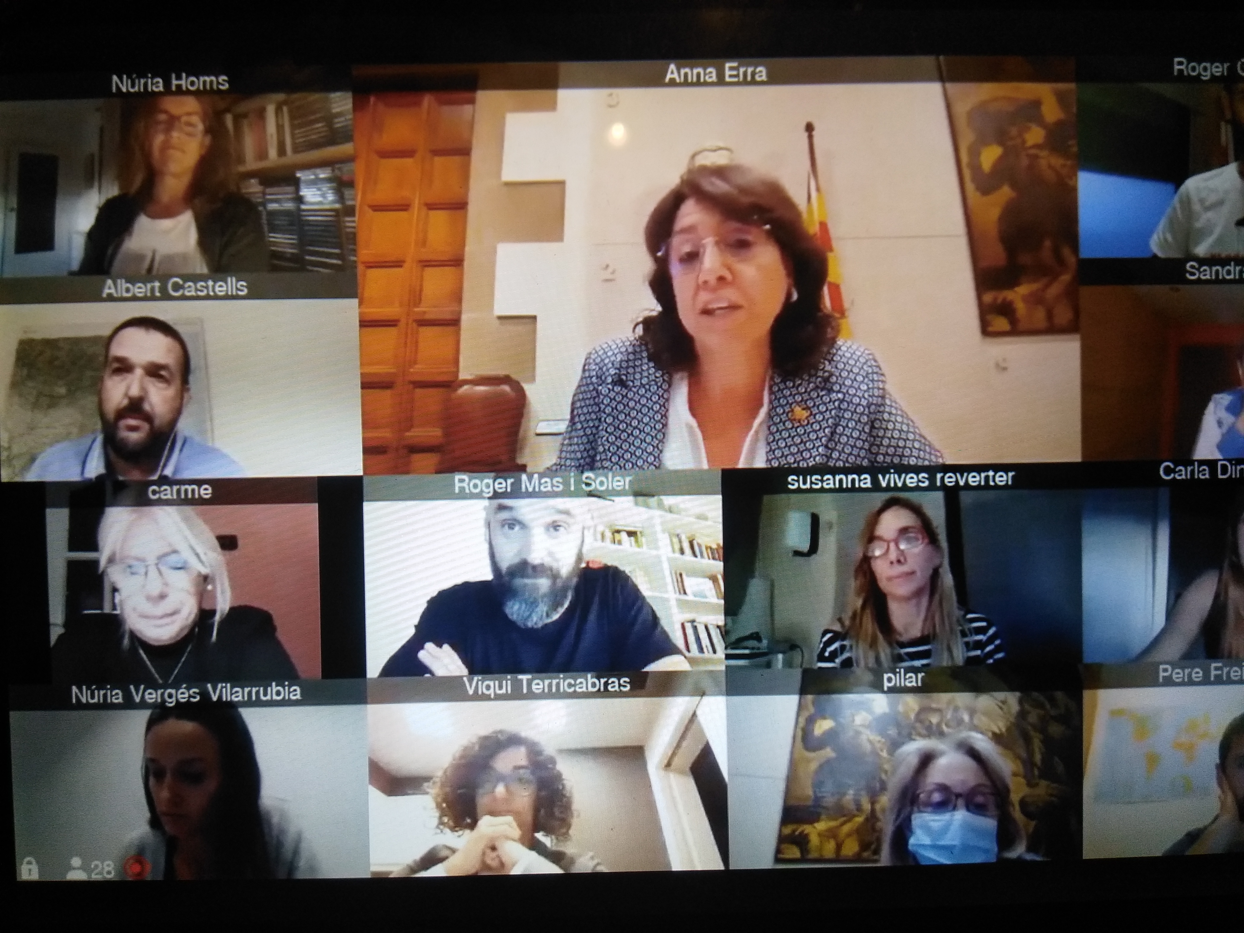 Ple telemàtic del ple de Vic d'ahir