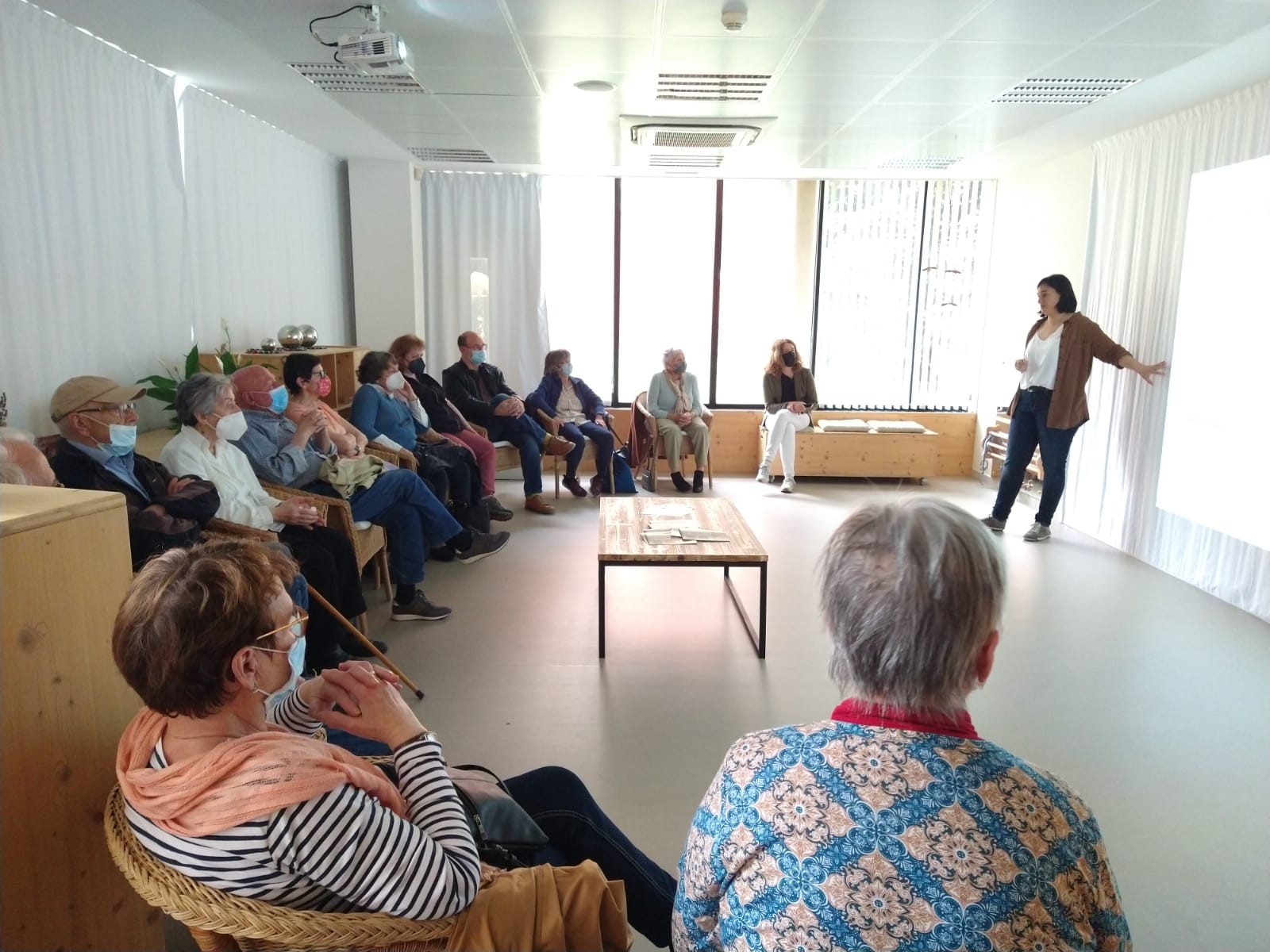 Presentació dels serveis i recursos per a la gent gran
