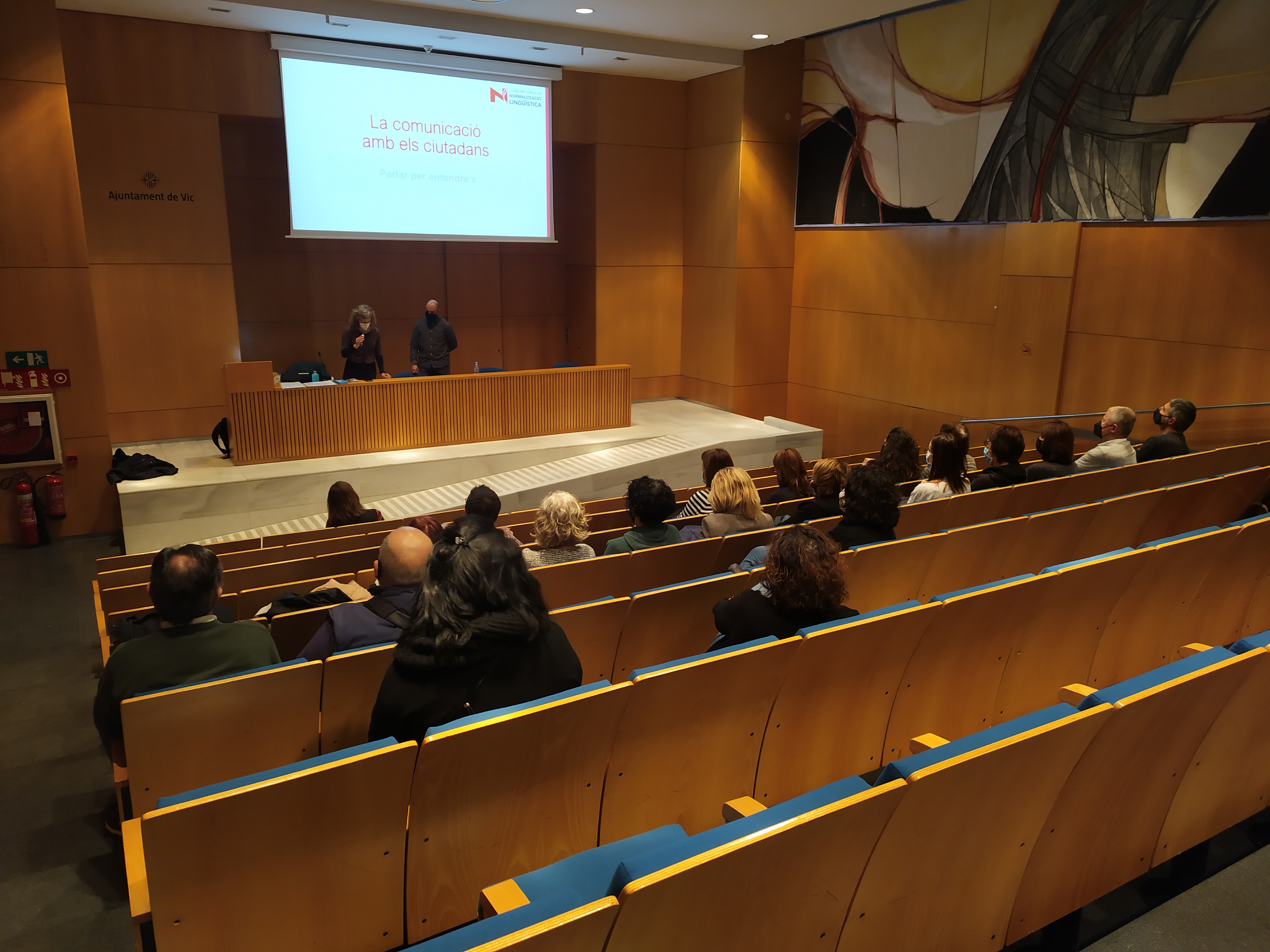 Formació de Català a l’auditori del Sucre