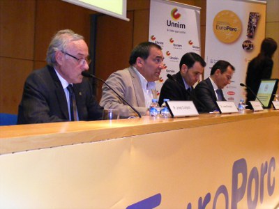 Un moment de la inauguració del Congrés, avui a la tarda..