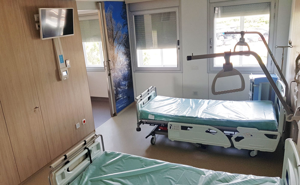 Habitació de la nova planta d'hospitalització