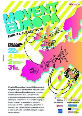 L’ImpeVic i la UVic endeguen la campanya “Europa als instituts”.