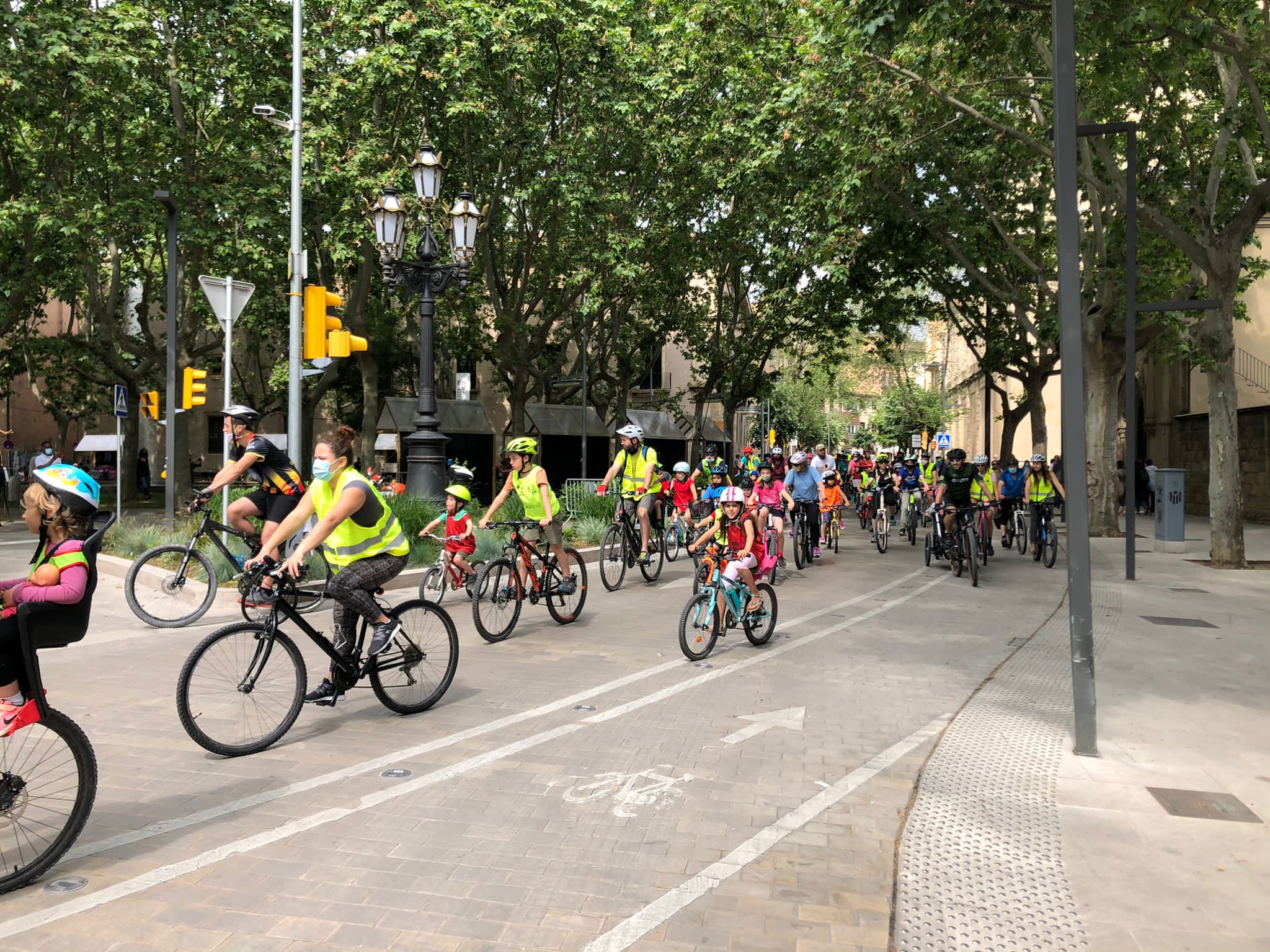 Bicicletada inaugural de la fira Baika