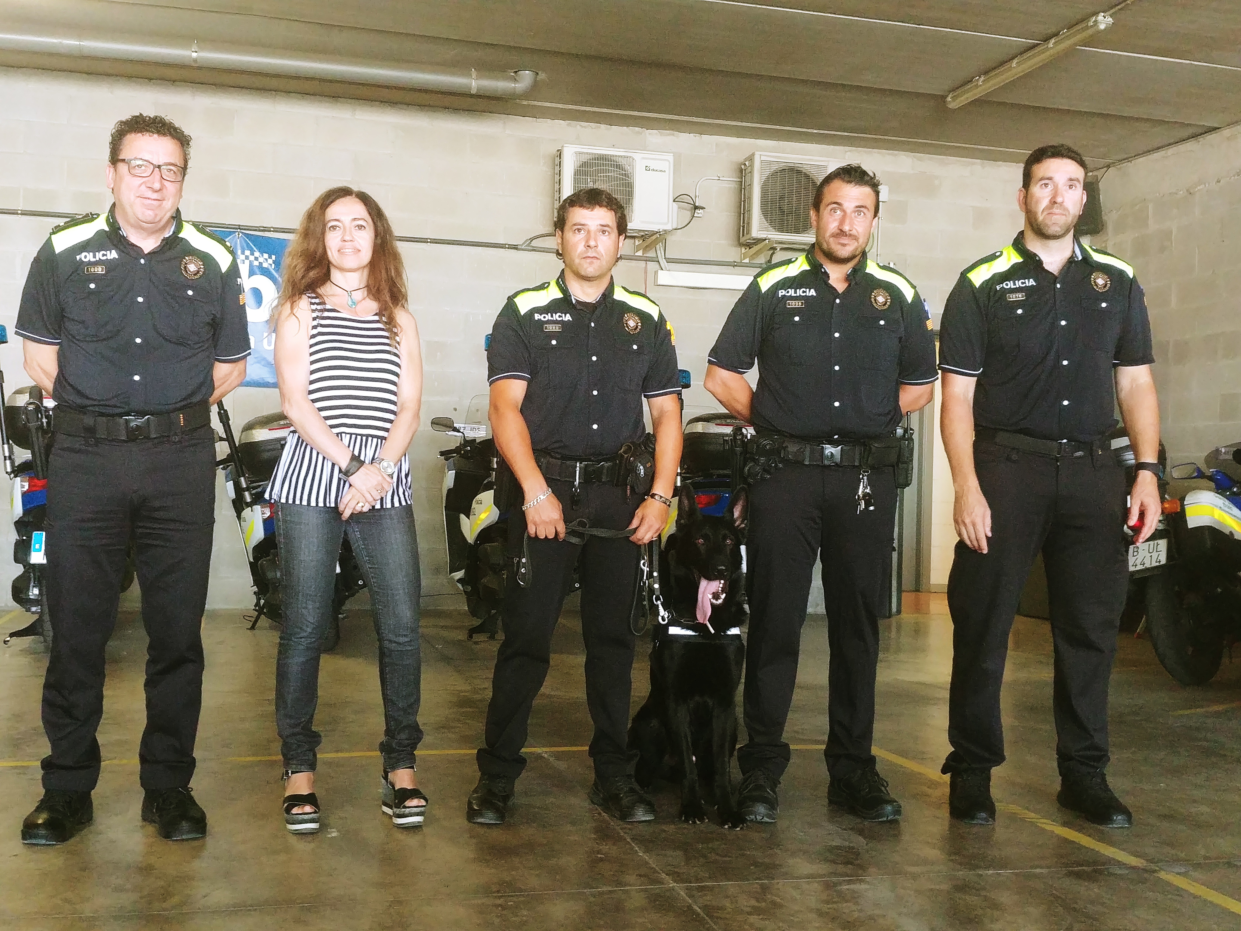 Toni Jurjo, Susagna Roura i la patrulla canina de la Guàrdia Urbana de Vic