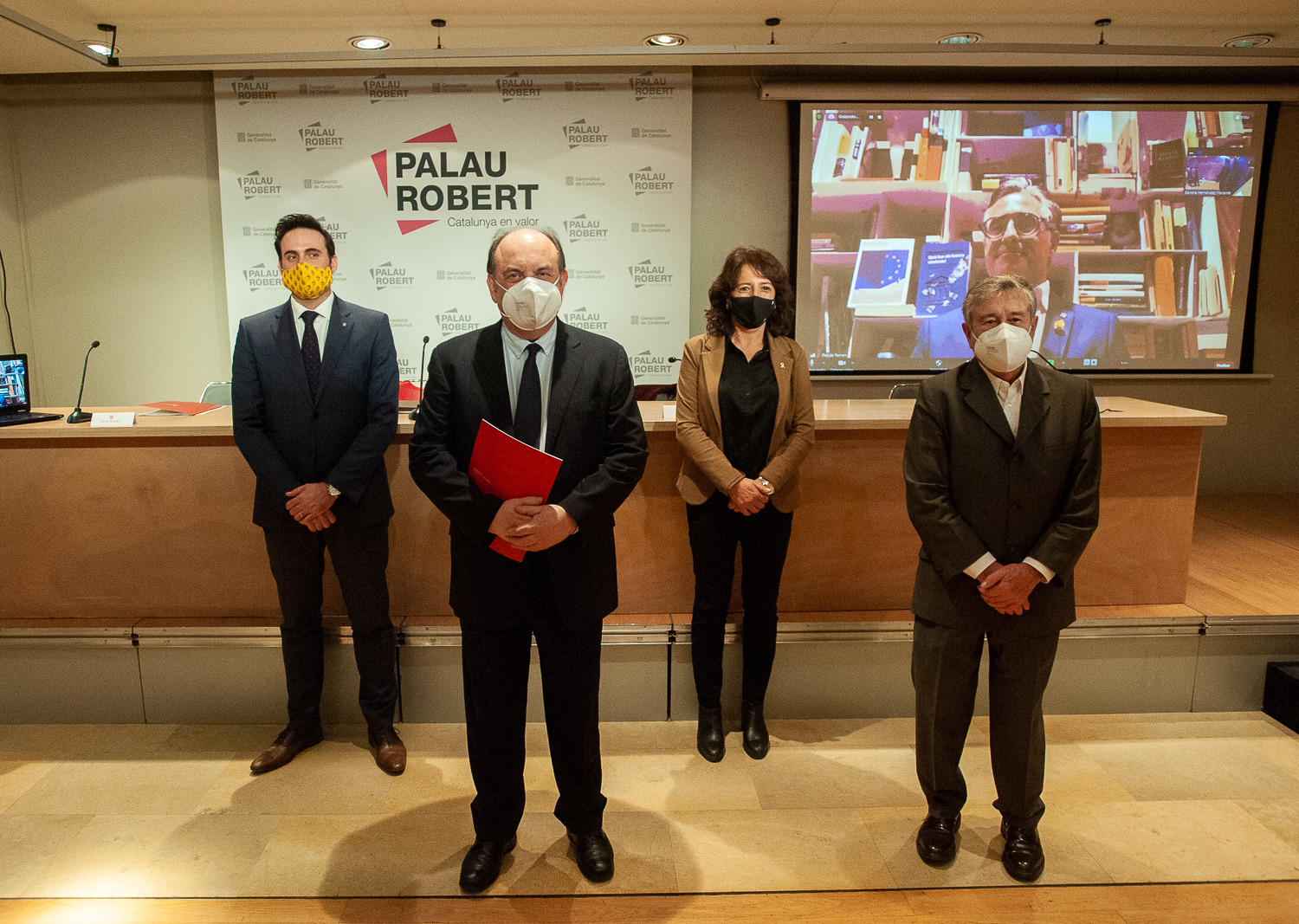 Jordi Cabrafiga, Josep Eladi Baños, Anna Erra, Ramon Benedito i Ramon Tremosa
