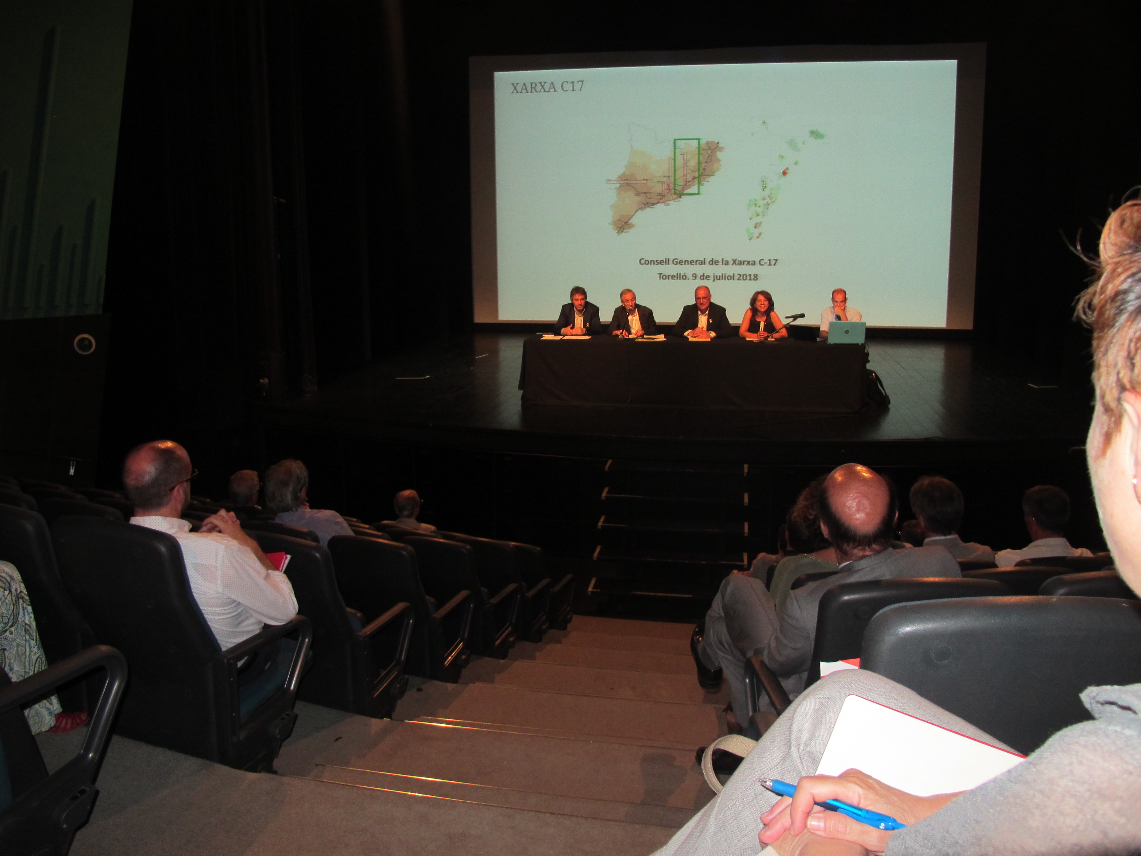 Jordi Munell, Josep Mayoral, Santi Vivet i Anna Erra