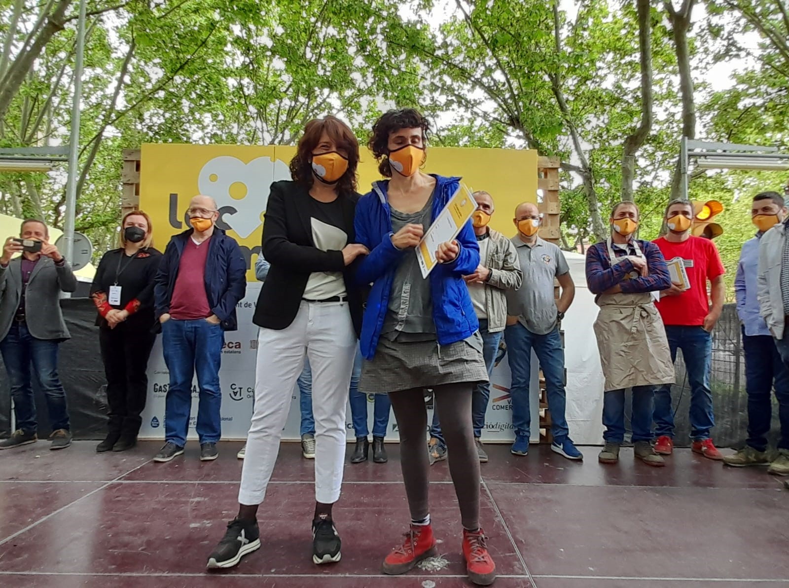 Anna Erra entrega el Premi Millor Formatge Català Lactium 2021