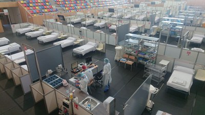 Pavelló Vic Salut avui.