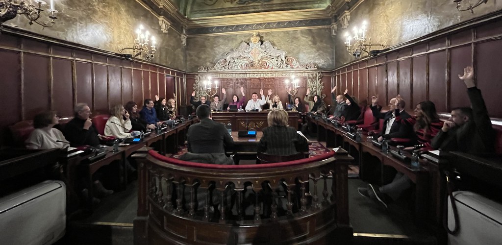 Ple municipal extraordinari del mes de desembre