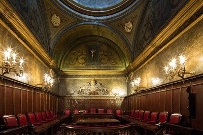 Ple municipal del mes de març.