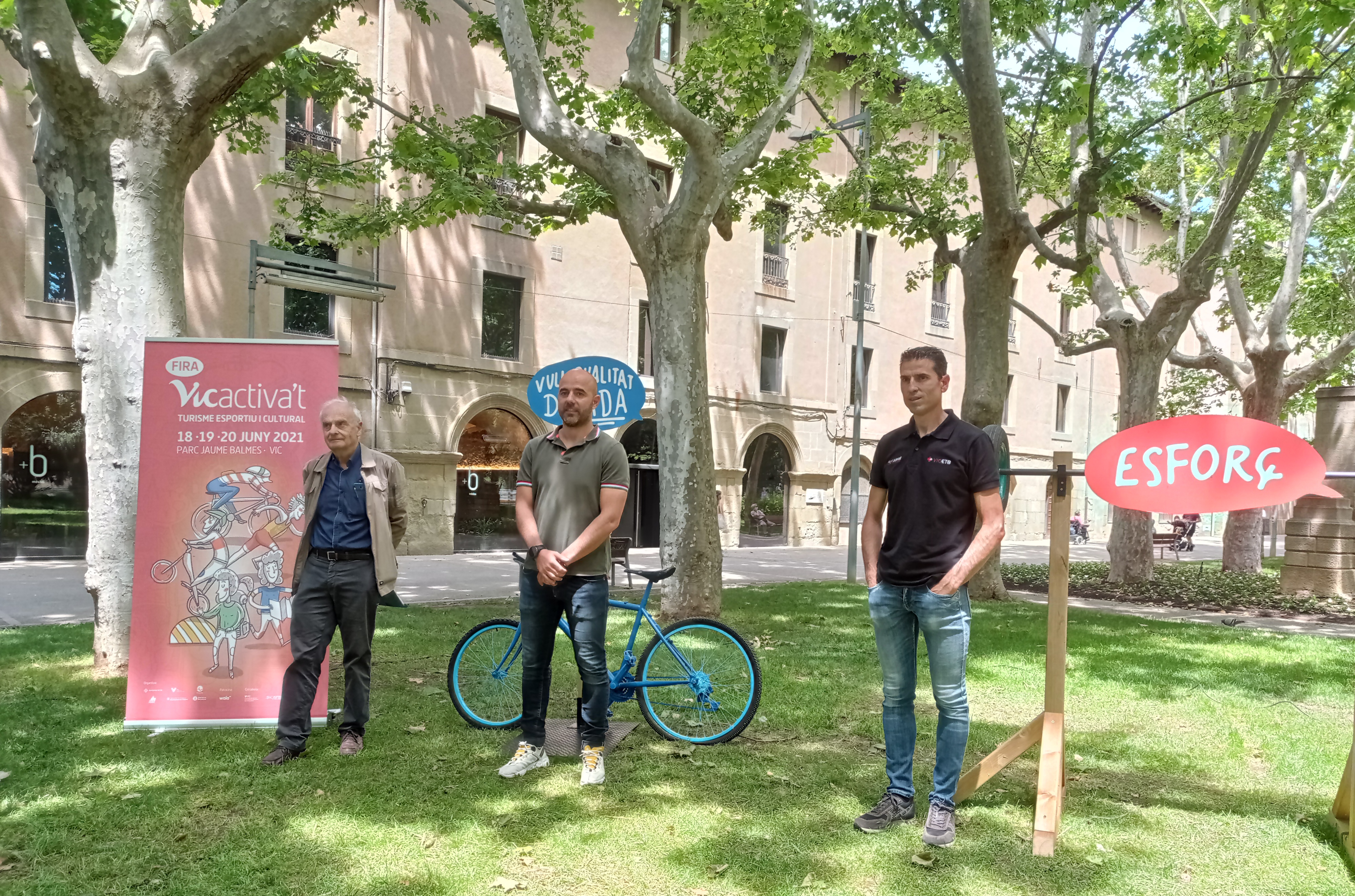   L’activitat firal a Vic és “frenètica” a finals de maig i al mes de juny