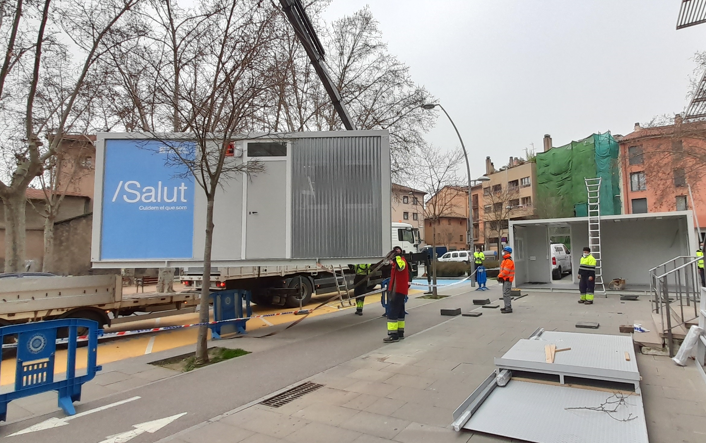 Instal·lació dels mòduls 