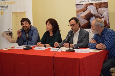 Isaac Gelabert, Anna Erra, Nicanor Coscollola i Jordi Redón.