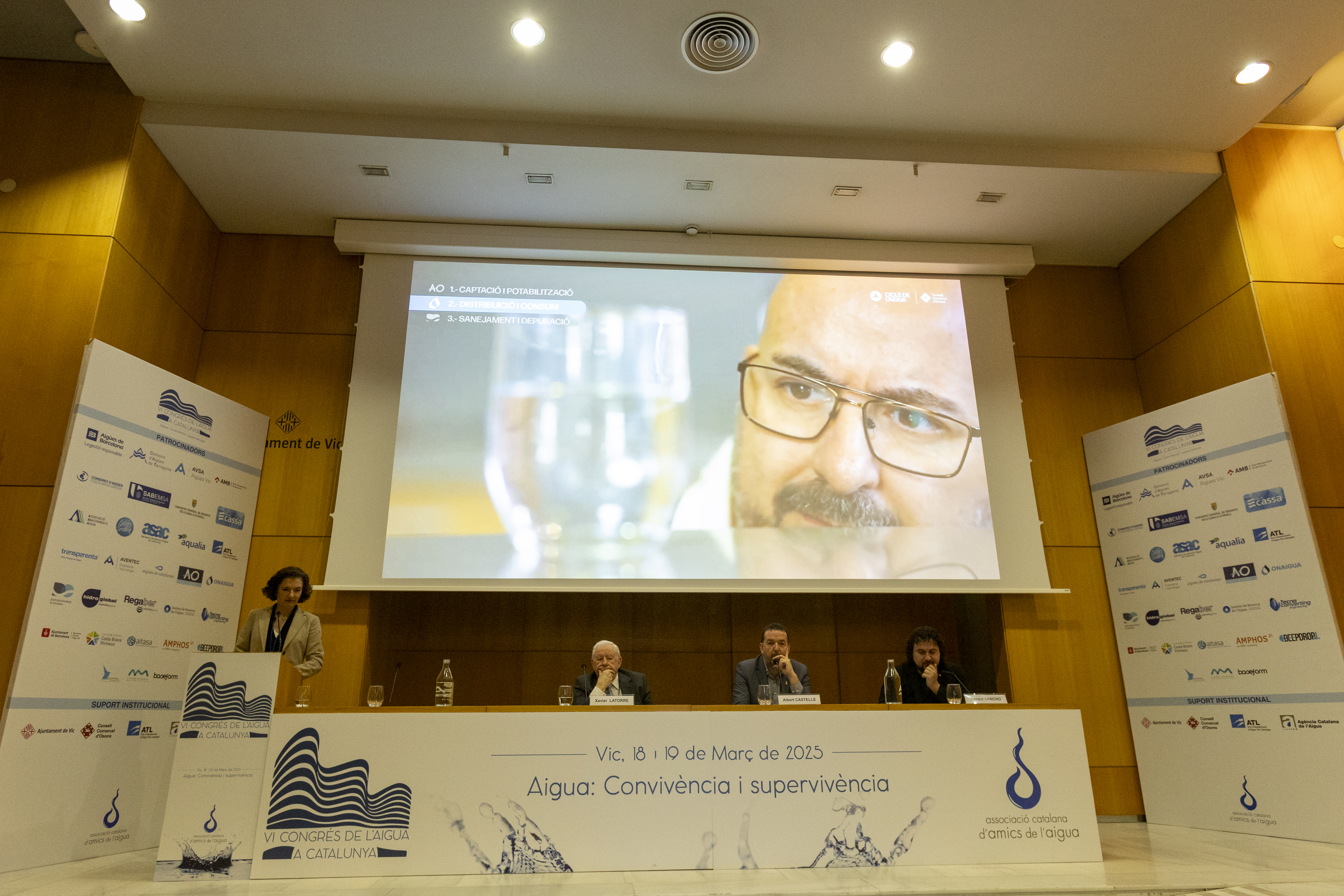 Aquest congrés és una gran oportunitat per seguir avançant cap a solucions més sostenibles i per continuar millorant la manera de gestionar l’aigua