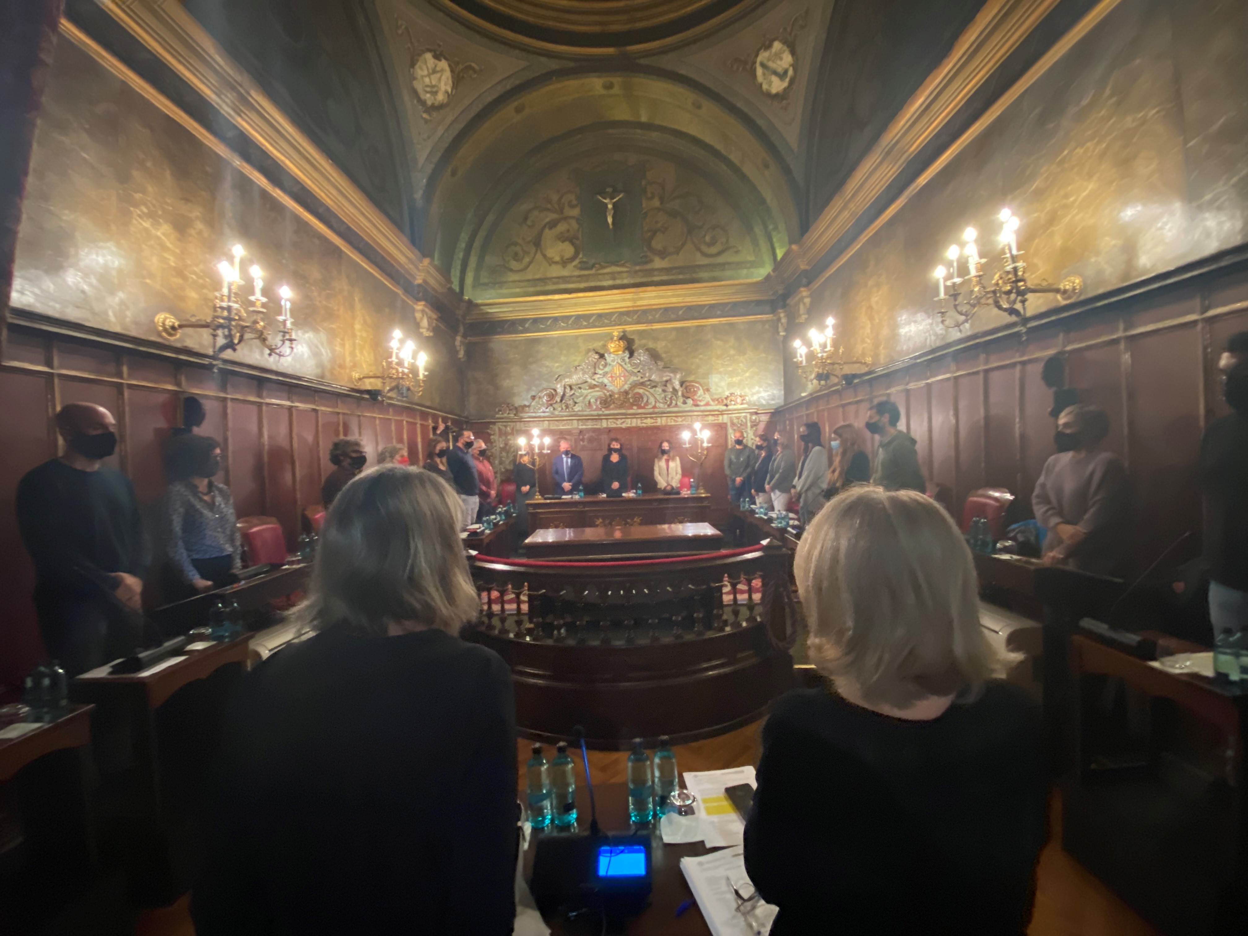 Minut de silenci per la mort de l’exalcalde Jacint Codina