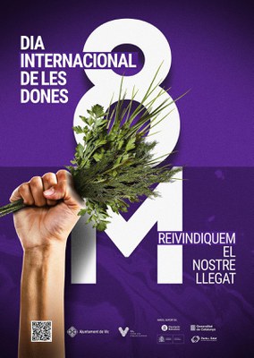 Cartell Dia Internacional de les Dones 2026.