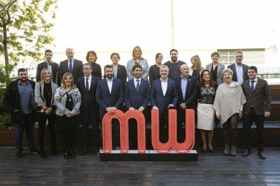 Anna Erra a la presentació de la Mobile Week 2020.