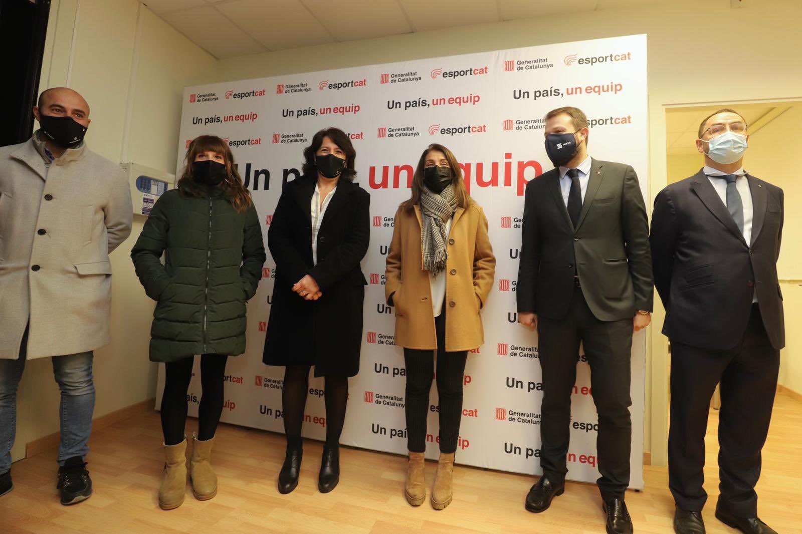 Titi Roca, Alba Camps, Anna Erra, Meritxell Budó, Gerard Figueras i Toni Reig