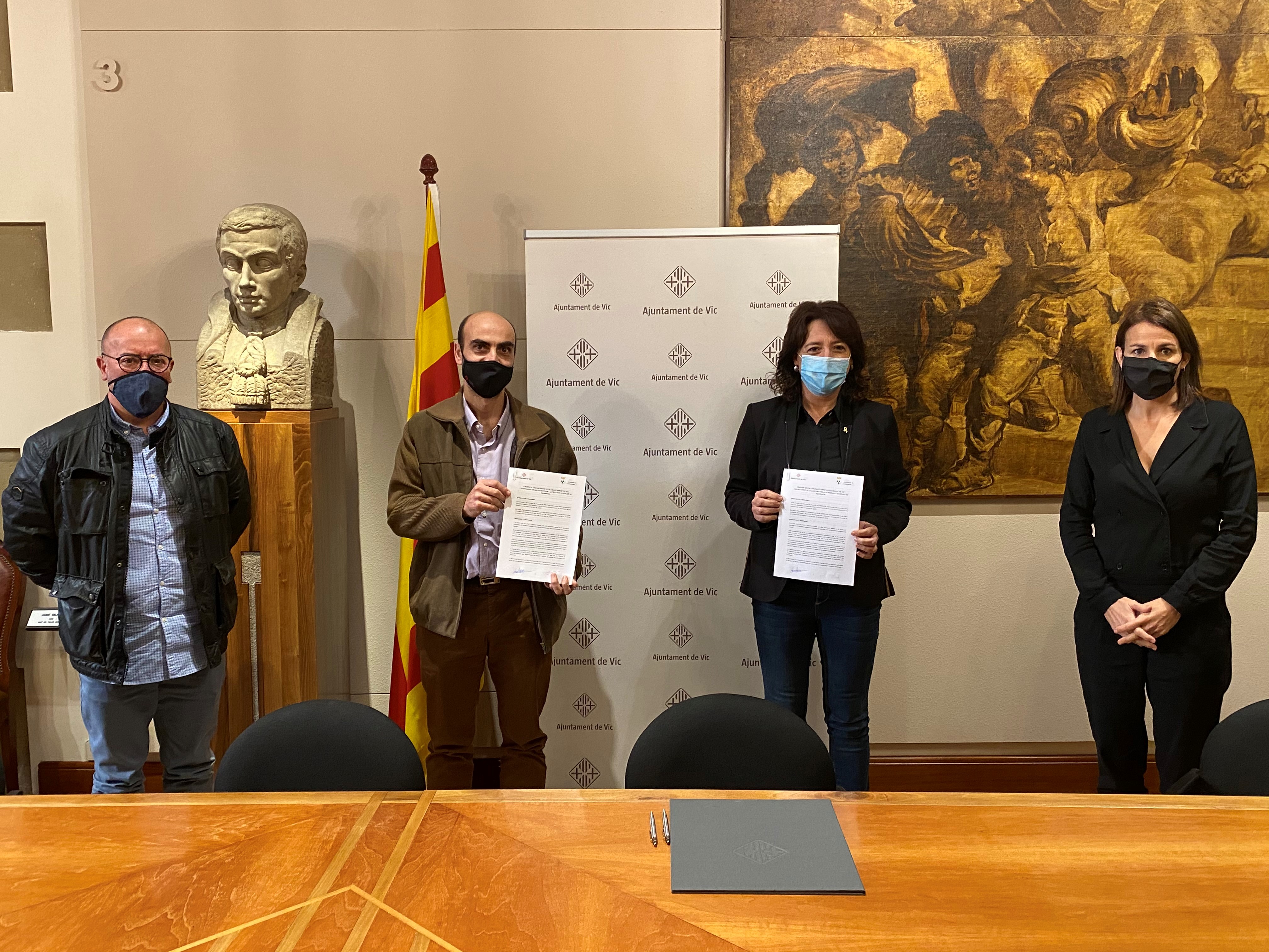 Miquel Riera, Marc Verdaguer, Anna Erra i Bet Piella