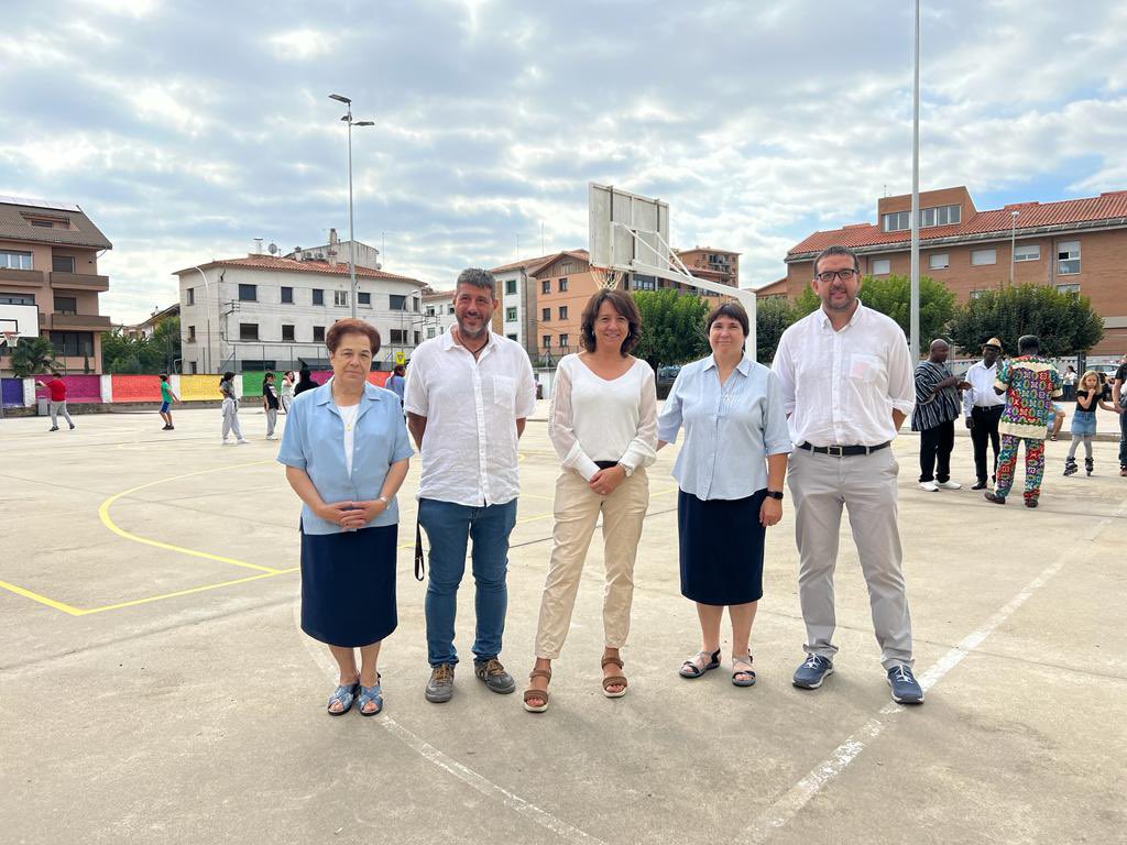 Inauguració de la pista del Sagrat Cor