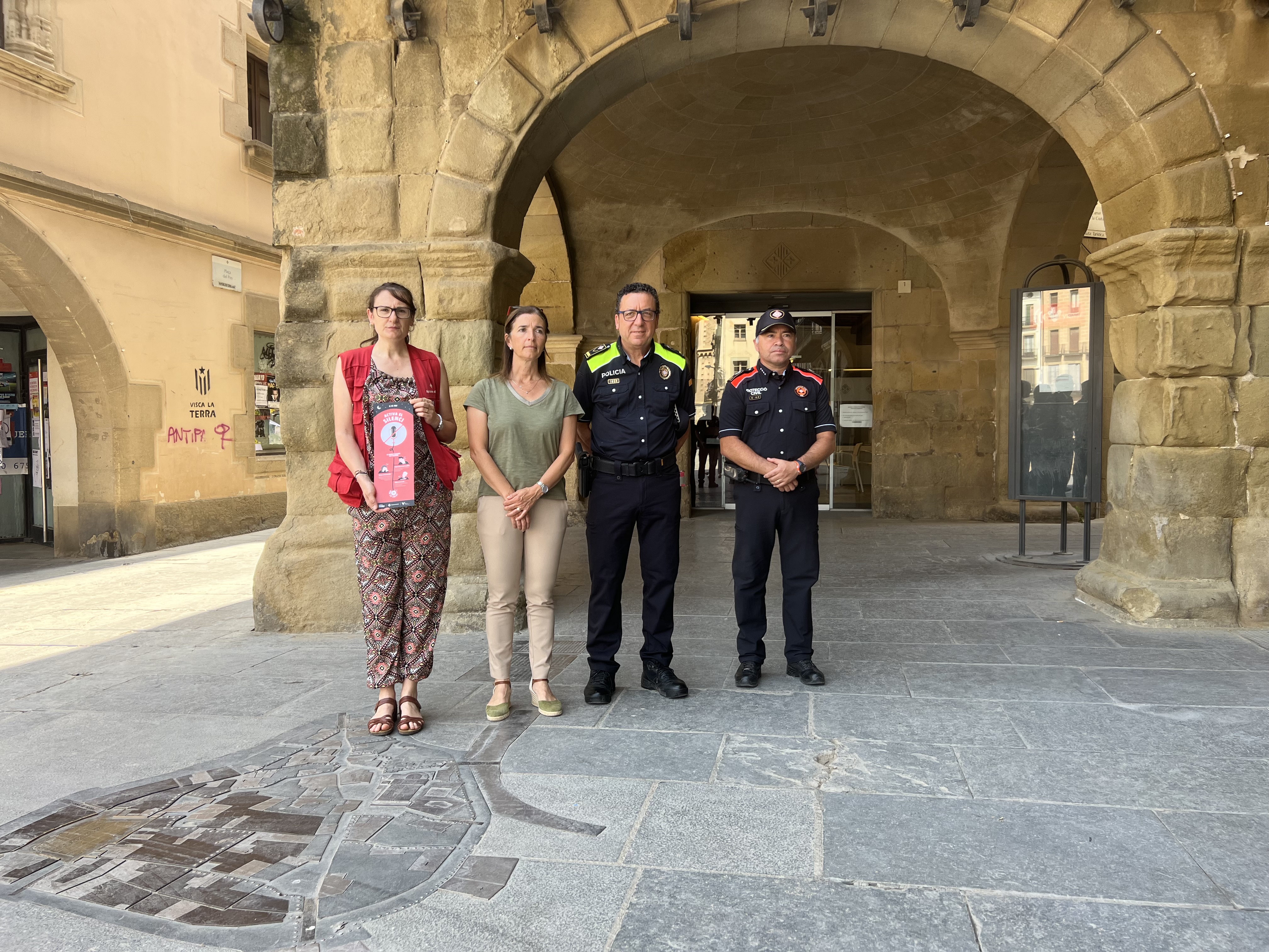 Cristina Molas, Elisabet Franquesa Antonio Jurjo i Francisco Gallardo