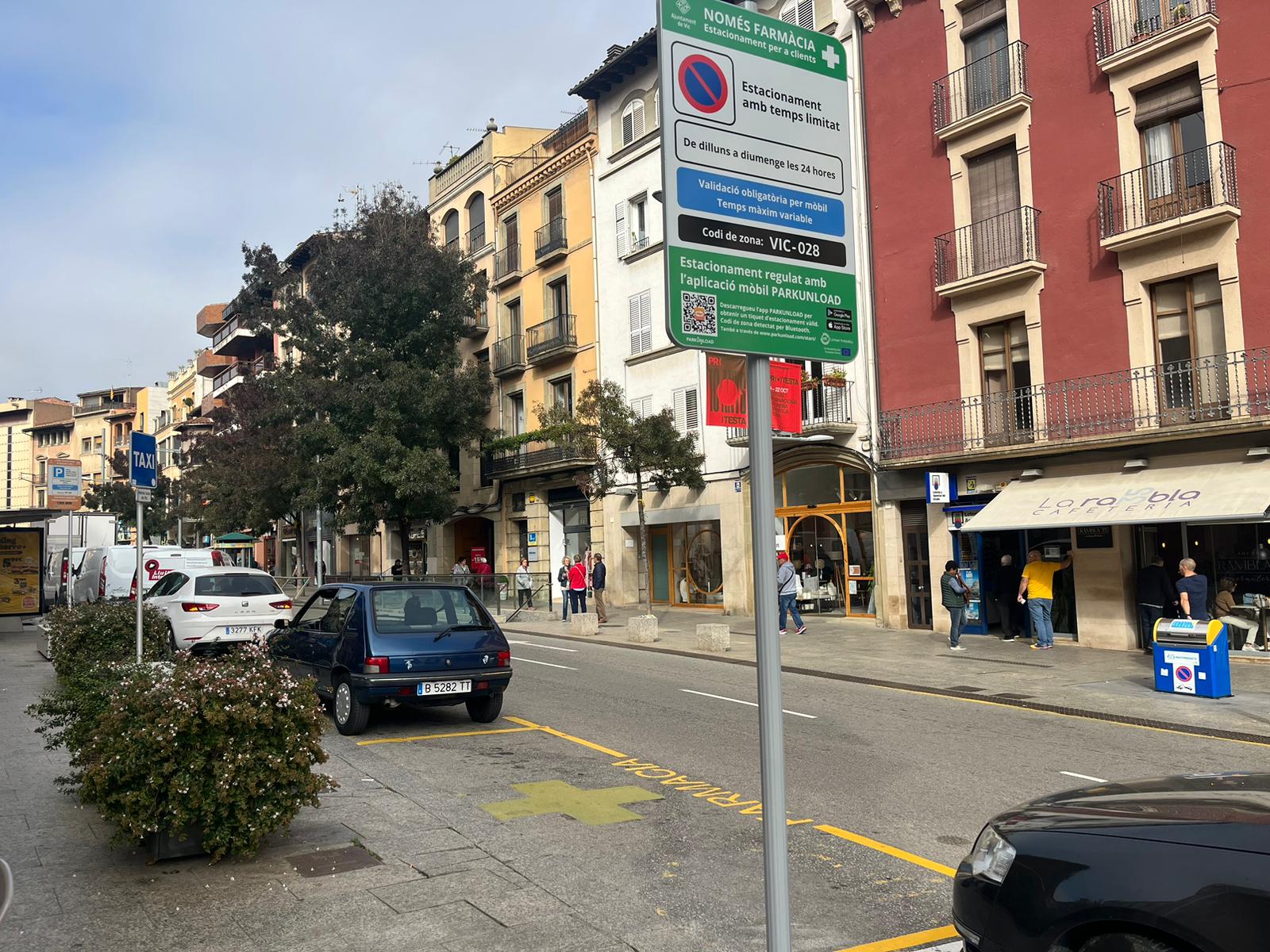 Aparcament de farmàcia 