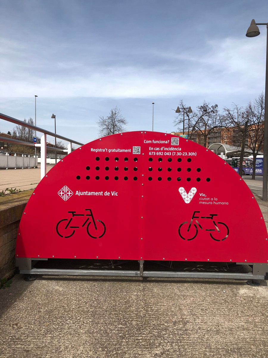 Aparcament de bicis segurs